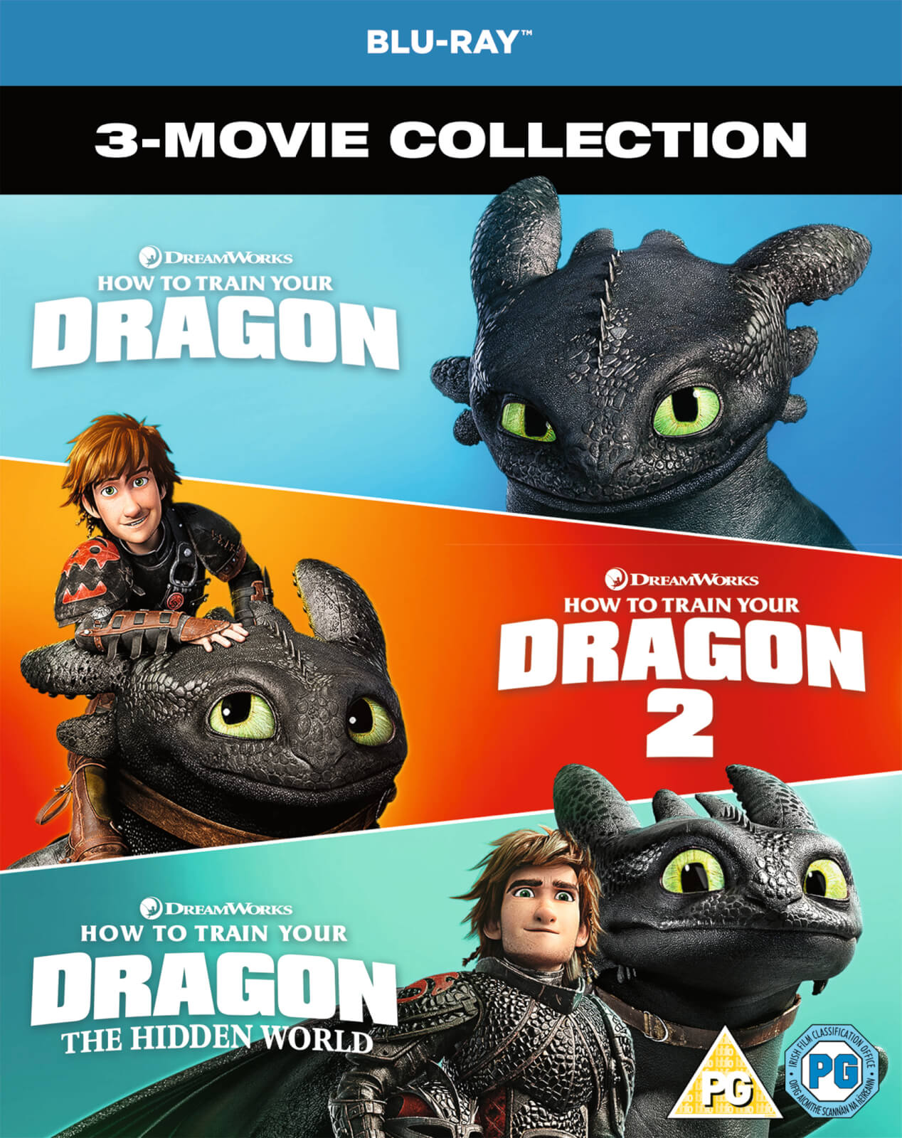 How To Train Your Dragon 3 Movie Collection Blu Ray Zavvi Uk