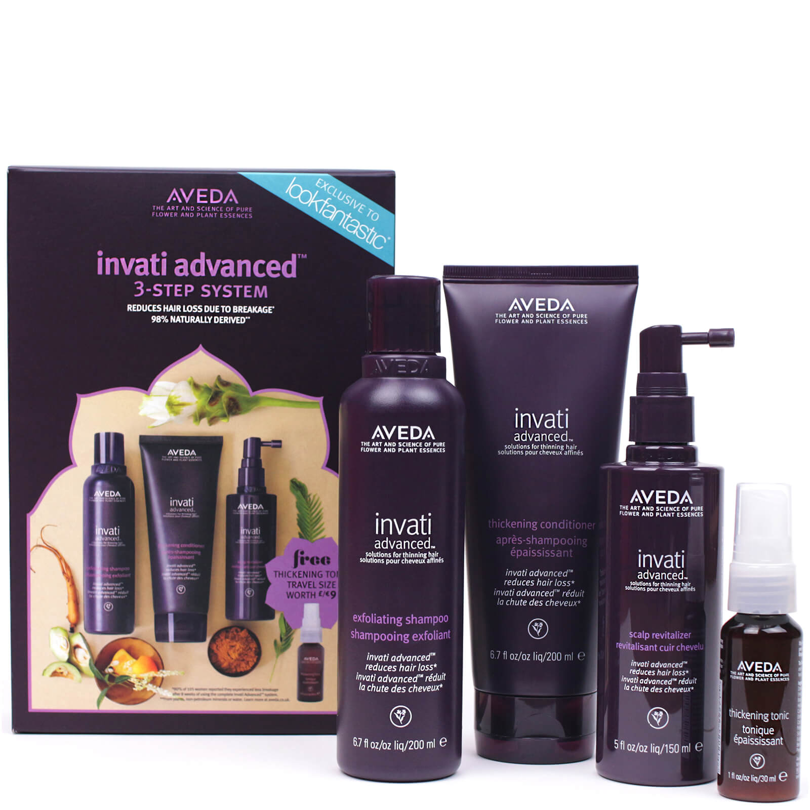 Aveda Exclusive Invati Trio Set Worth 108 Free Shipping