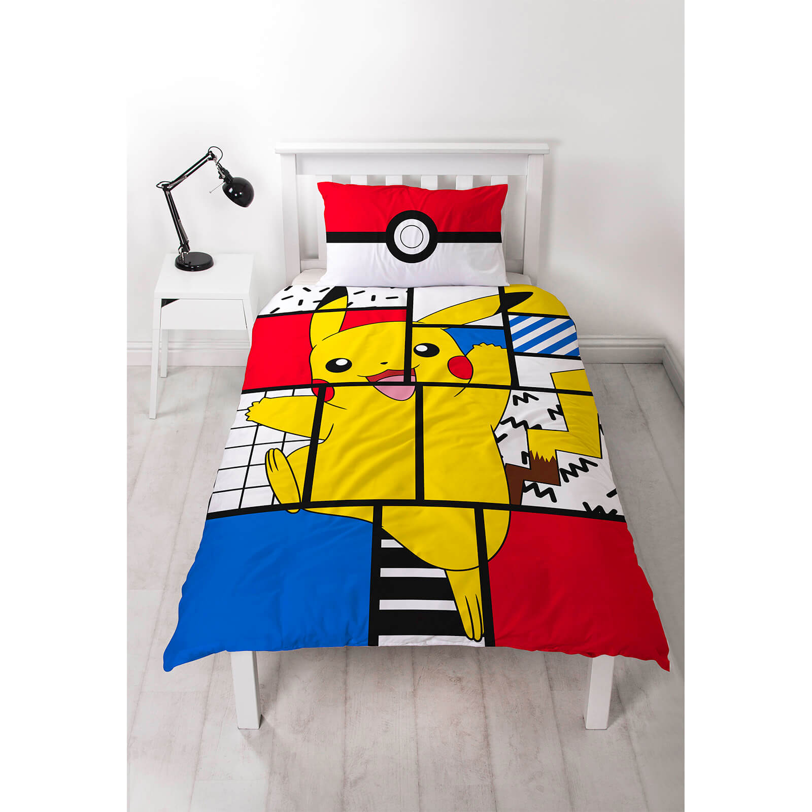 Pokemon Memphis Duvet Set Homeware Zavvi Us