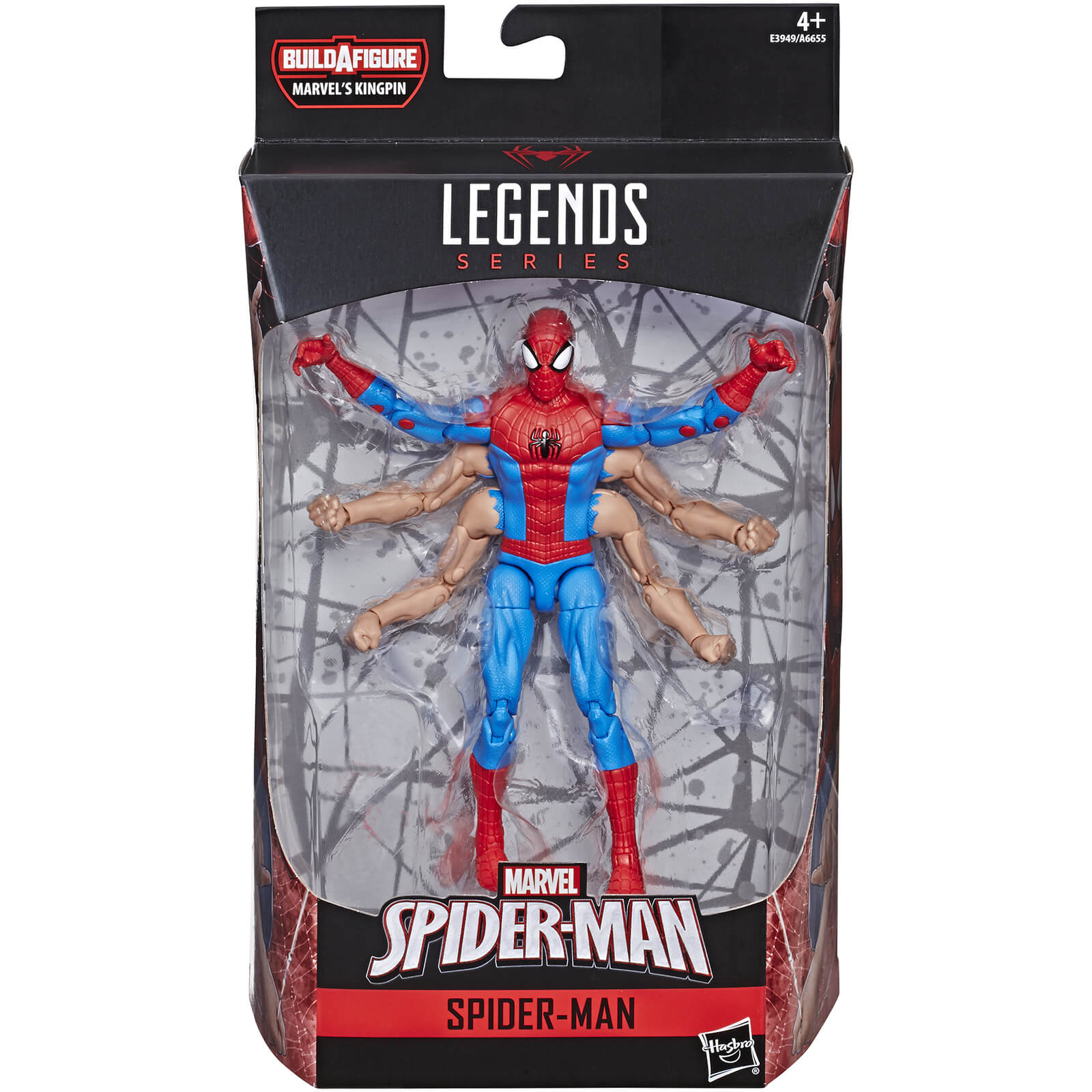 marvel legends series spiderman