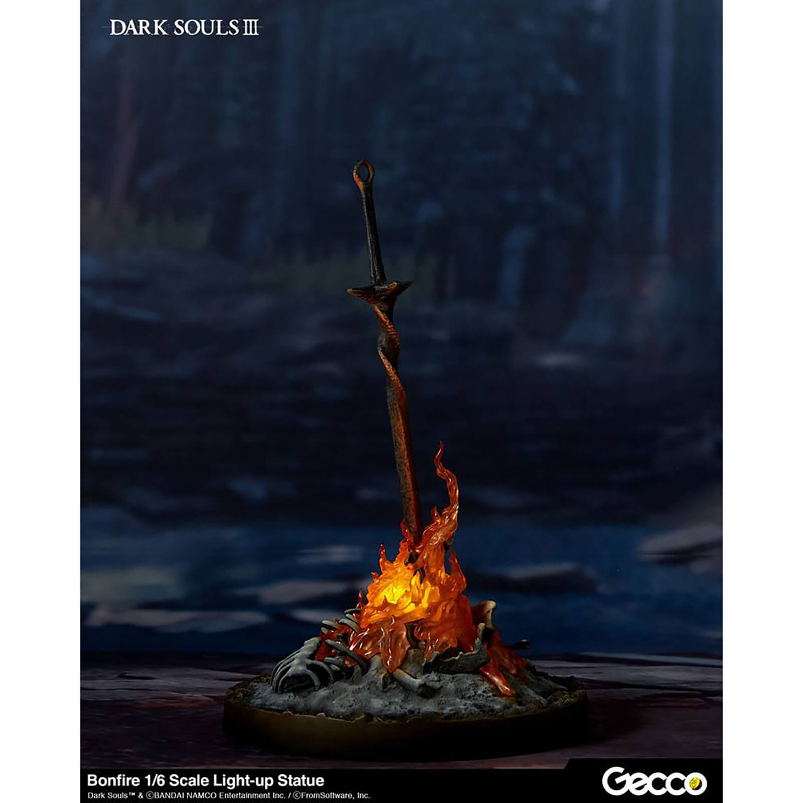 dark souls bonfire statue