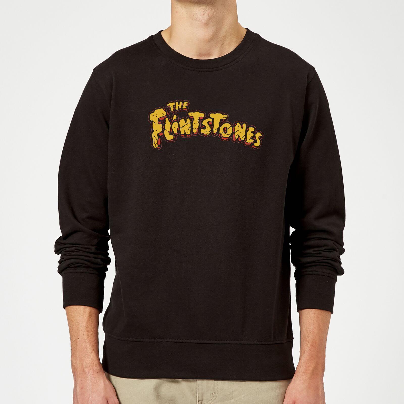 The Flintstones Logo Sweatshirt Black Iwoot Uk Cartoon flintstones flintstones cartoon cute cartoons cartoon image the amount of material cartoon characters character adorable children icon symbol lovely sweet colorful clouds funny sketch stickers. iwoot