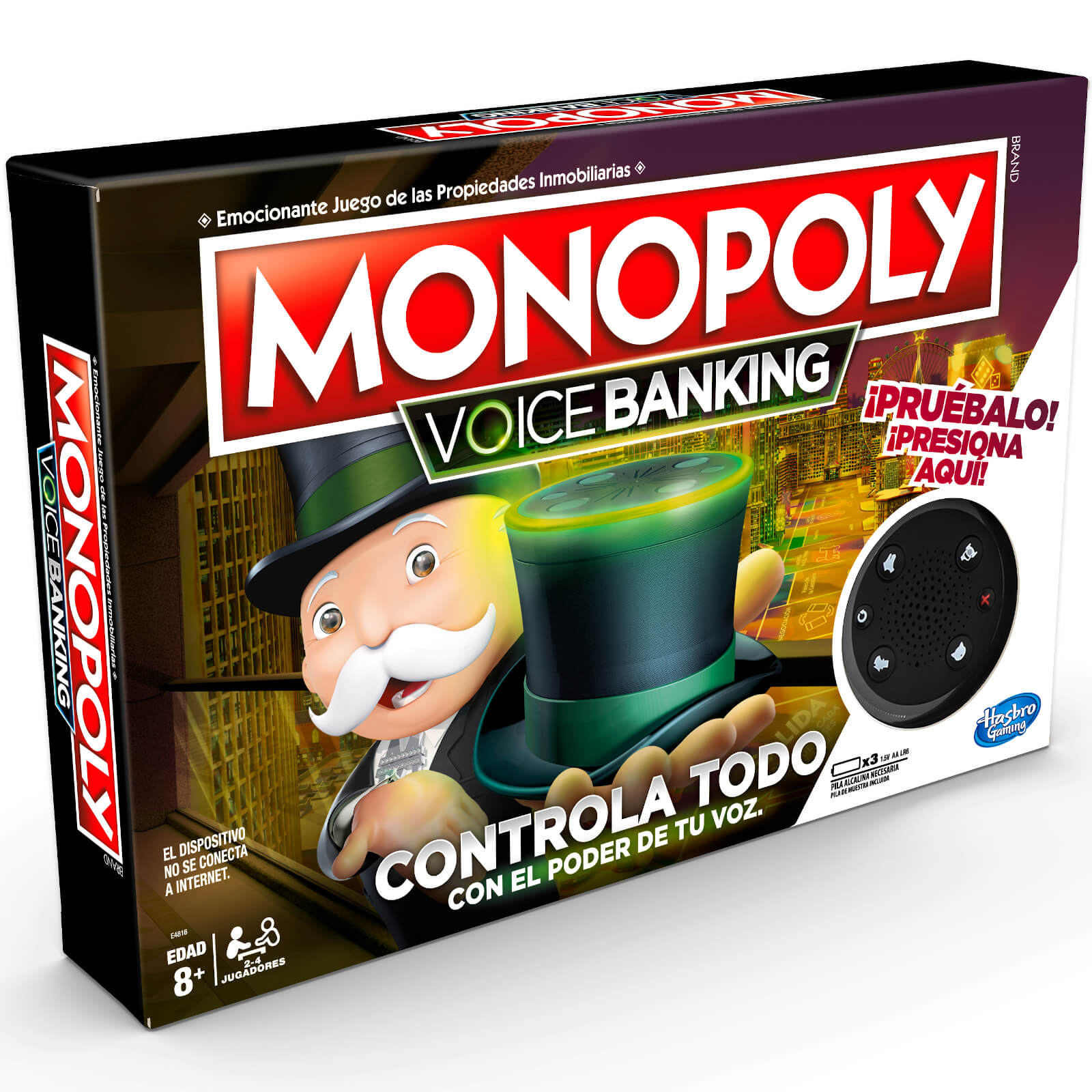 Hasbro Monopoly Voice Banking Electronic Family Board Game Toys