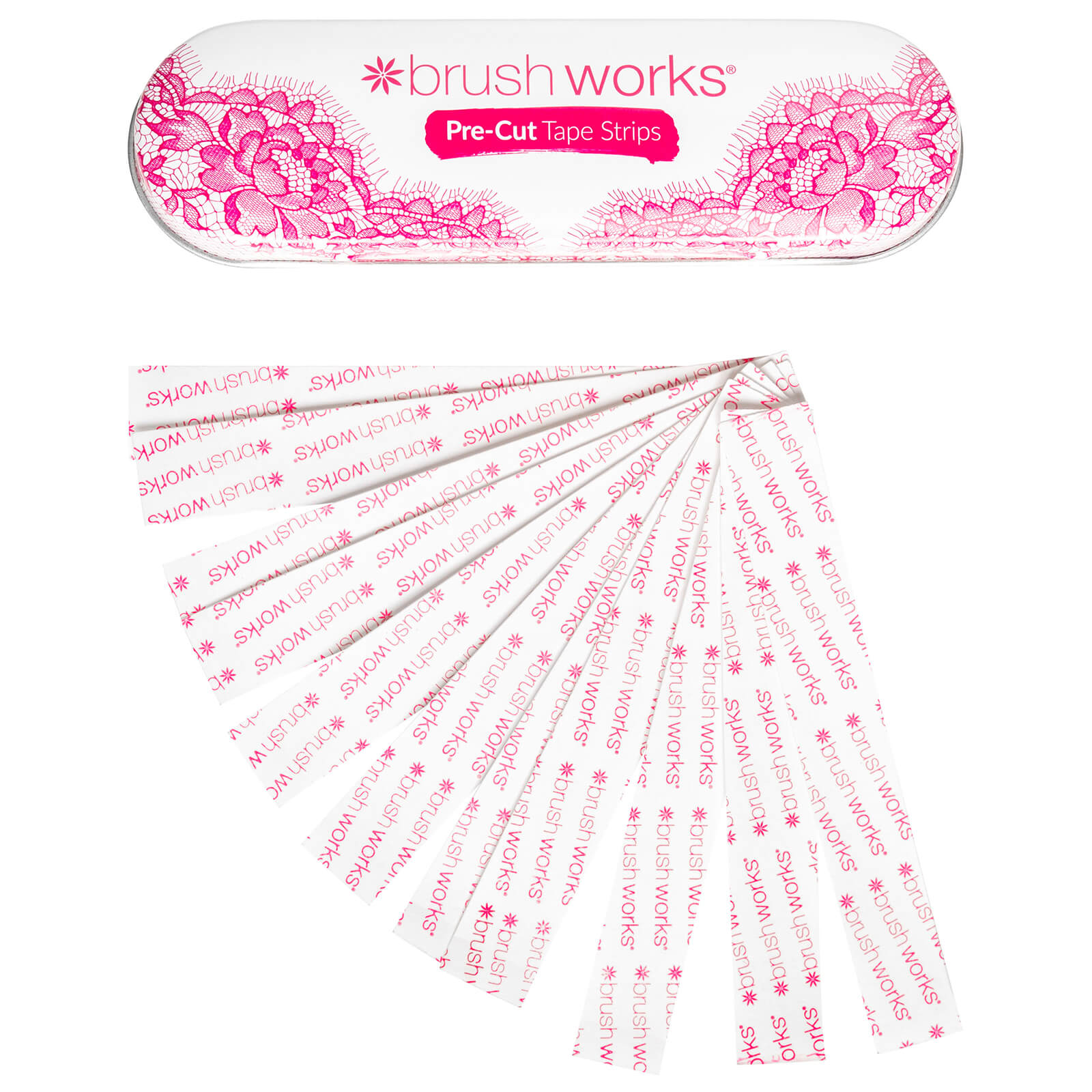 Brushworks Pre Cut Dress Tape Strips Free Shipping Lookfantastic
