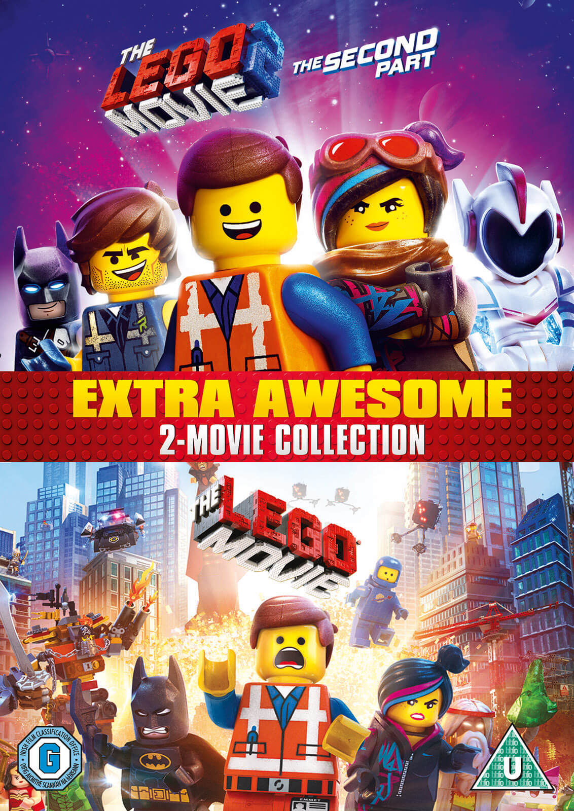 The Lego Movie 2 Film Collection Dvd Zavvi