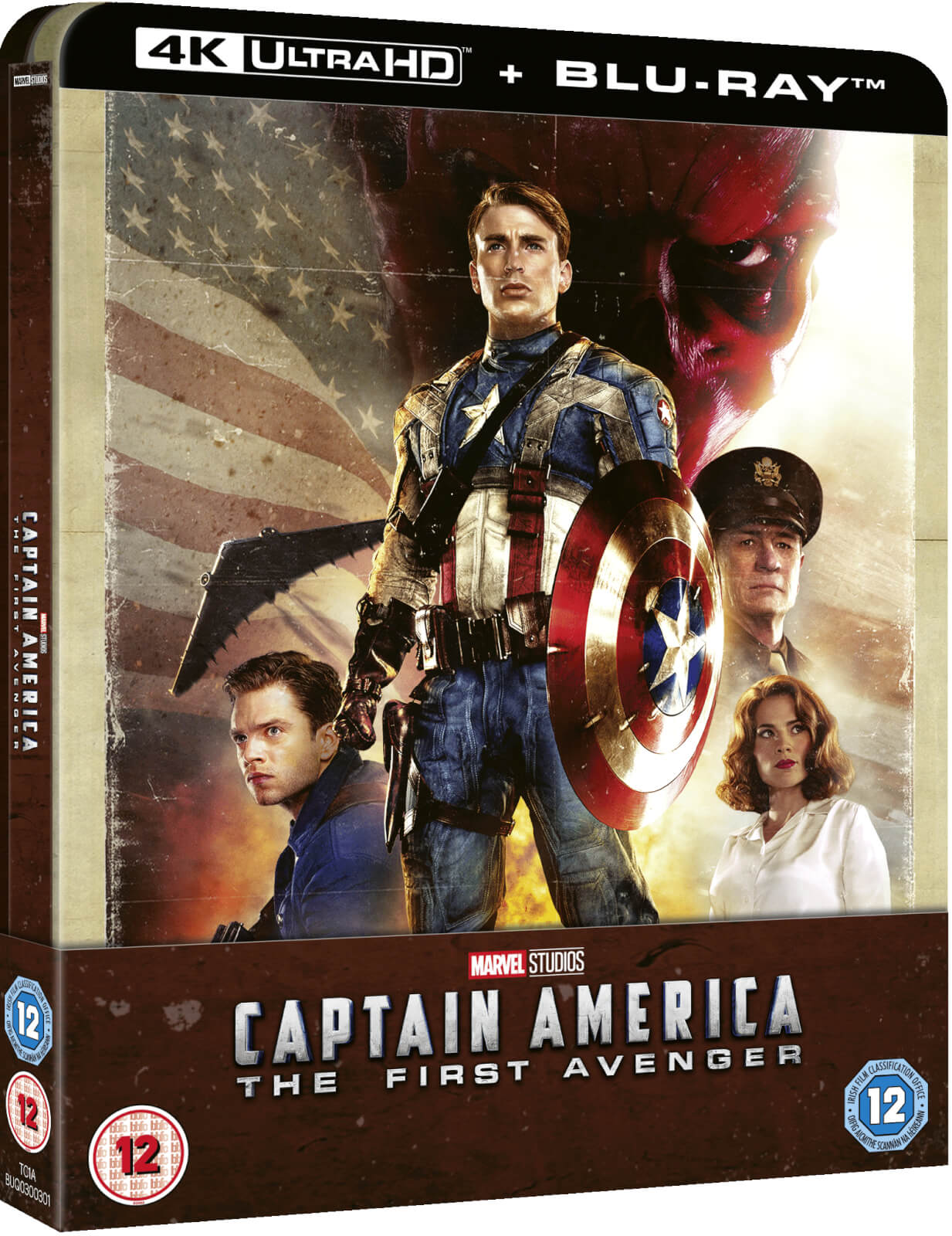 Uk Captain America The First Avenger 4k Zavvi Exclusive