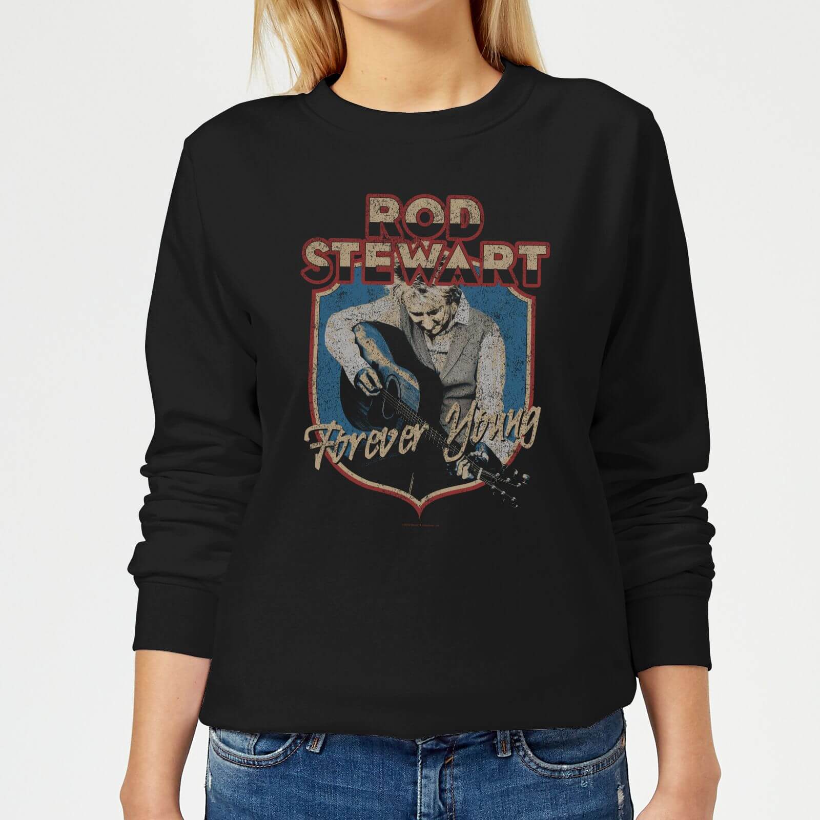 Rod Stewart Forever Young Women S Sweatshirt Black Clothing