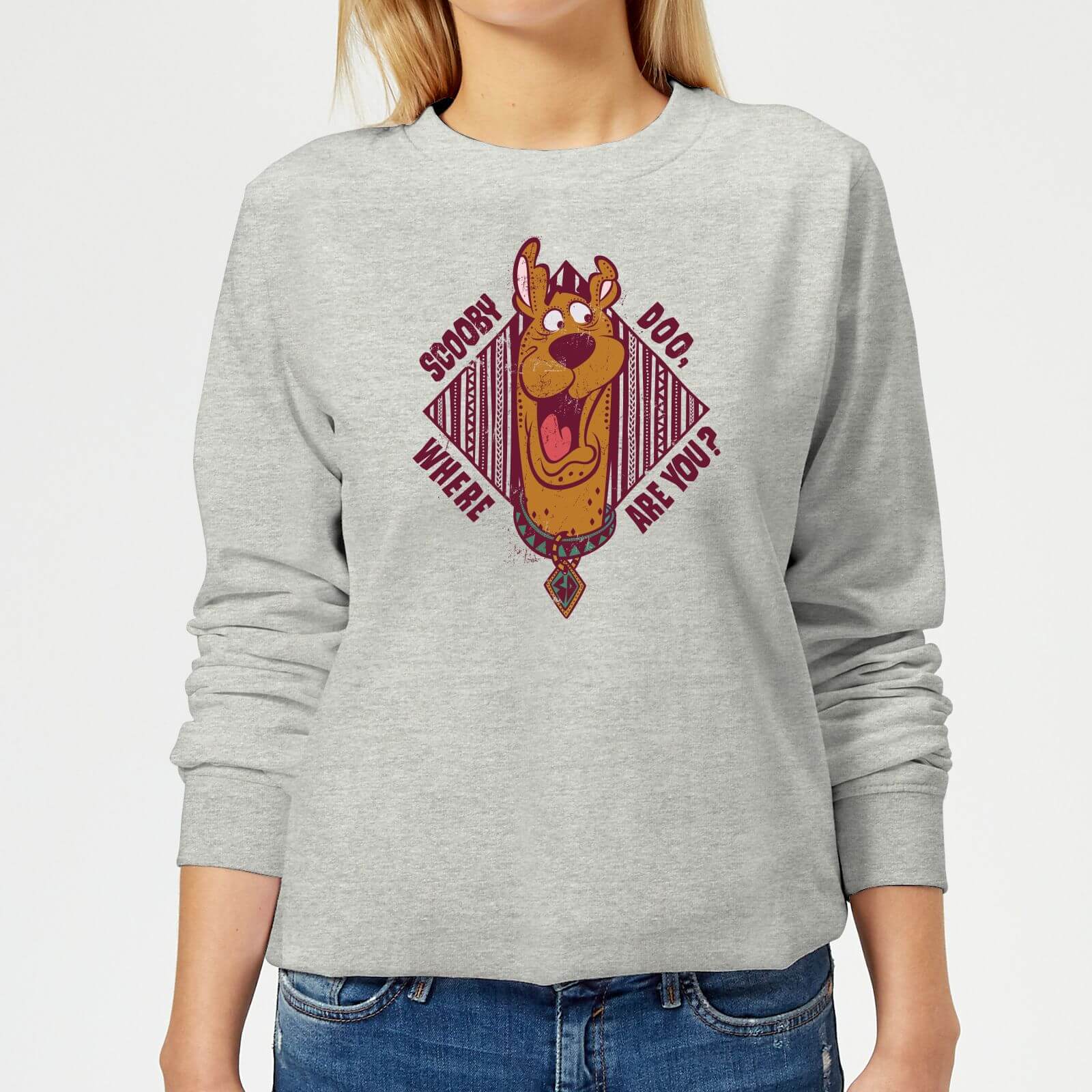 Scooby Doo Where Are You Women S Sweatshirt Grey Clothing Zavvi Uk
