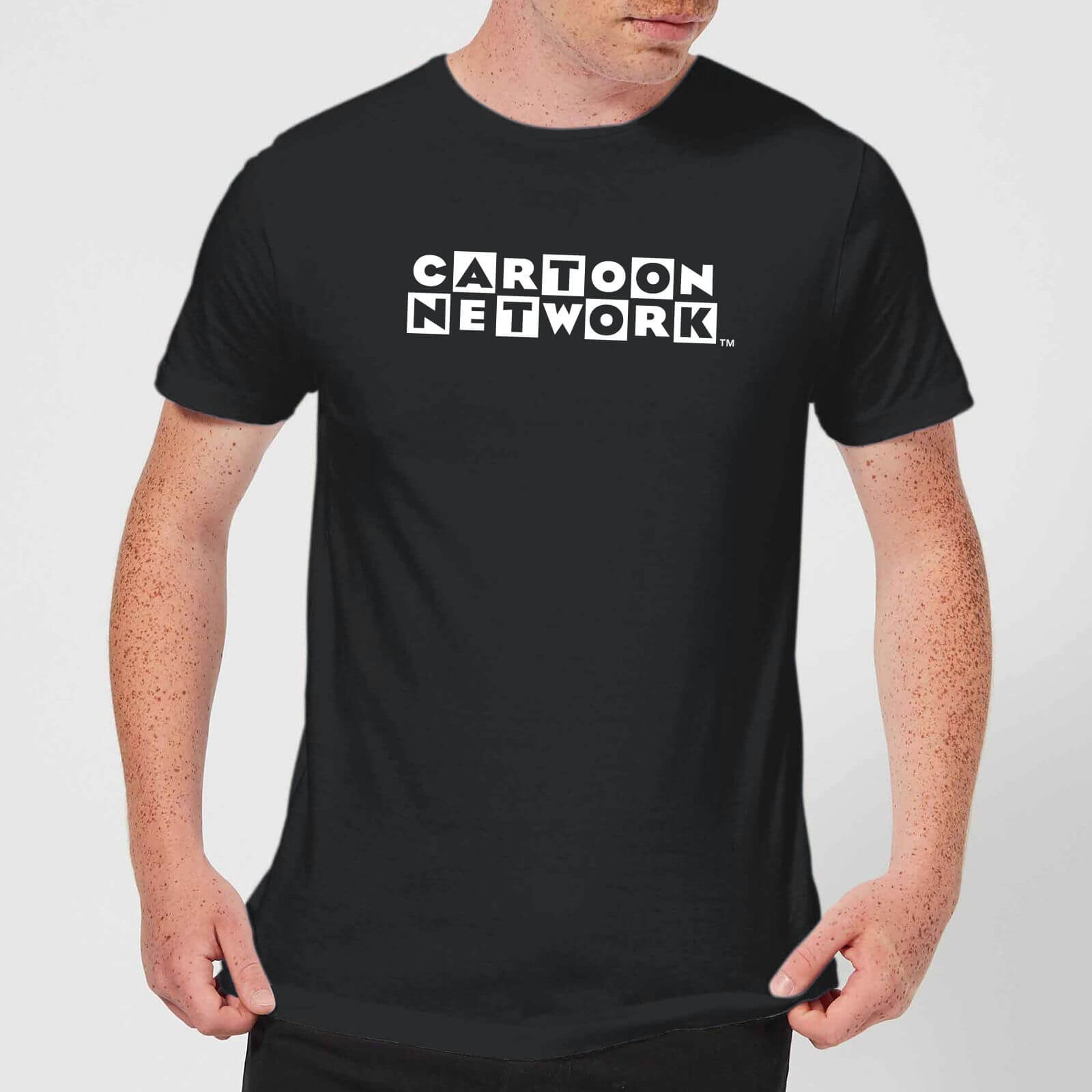 Cartoon Network Logo Men S T Shirt Black My Geek Box