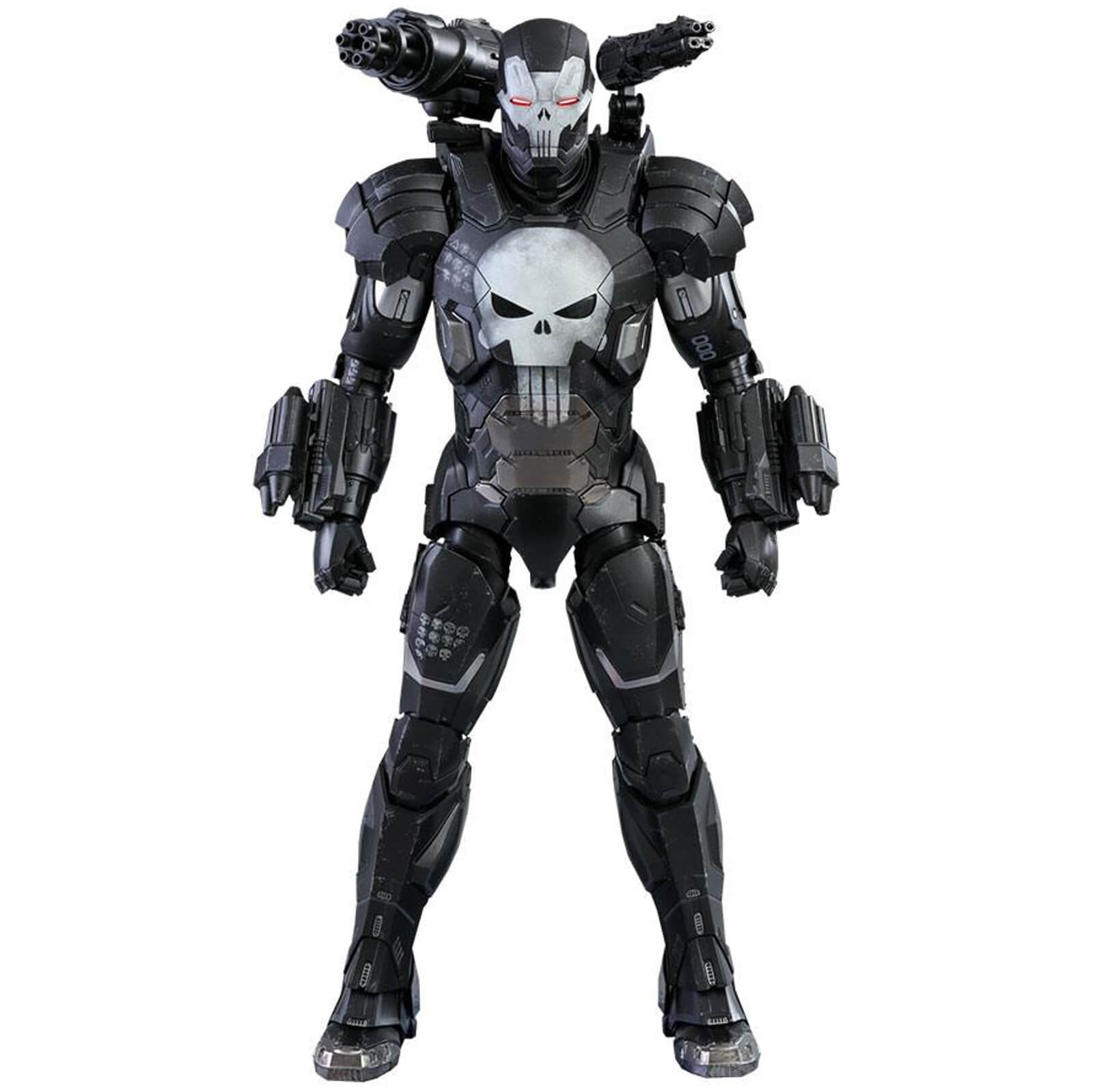 Hot Toys Marvel Future Fight Video Game Masterpiece Action Figure 16 The Punisher War Machine Armor 32 Cm