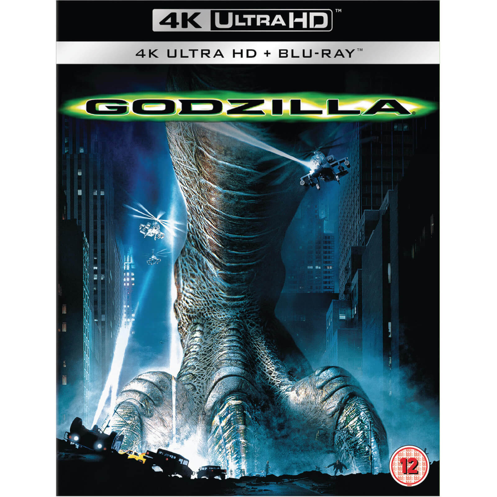 Godzilla 1998 2 Discs 4k Ultra Hd Blu Ray Blu Ray Zavvi Uk