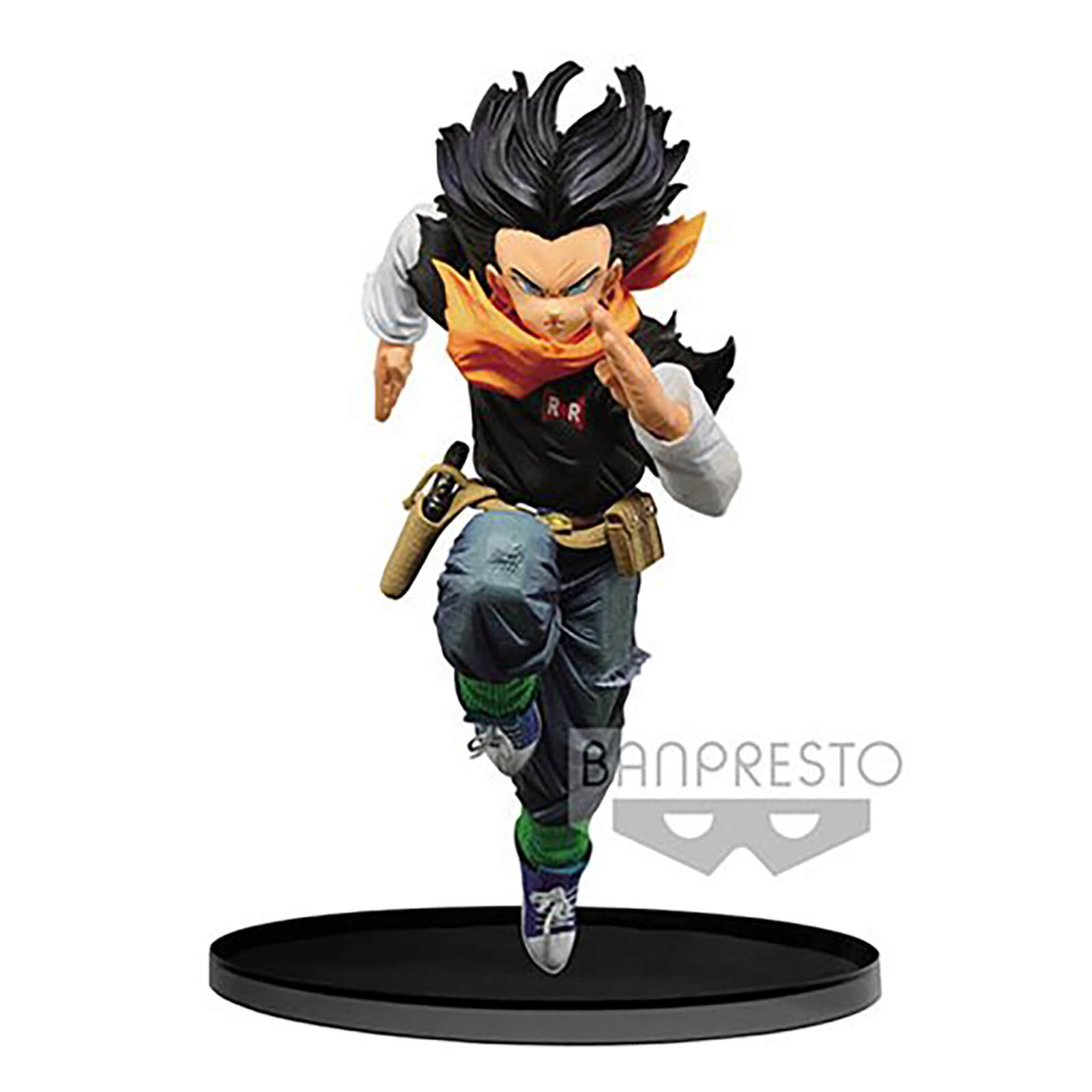 Banpresto Dragon Ball Z Android 17 B W C 2 Vol 4 Statue