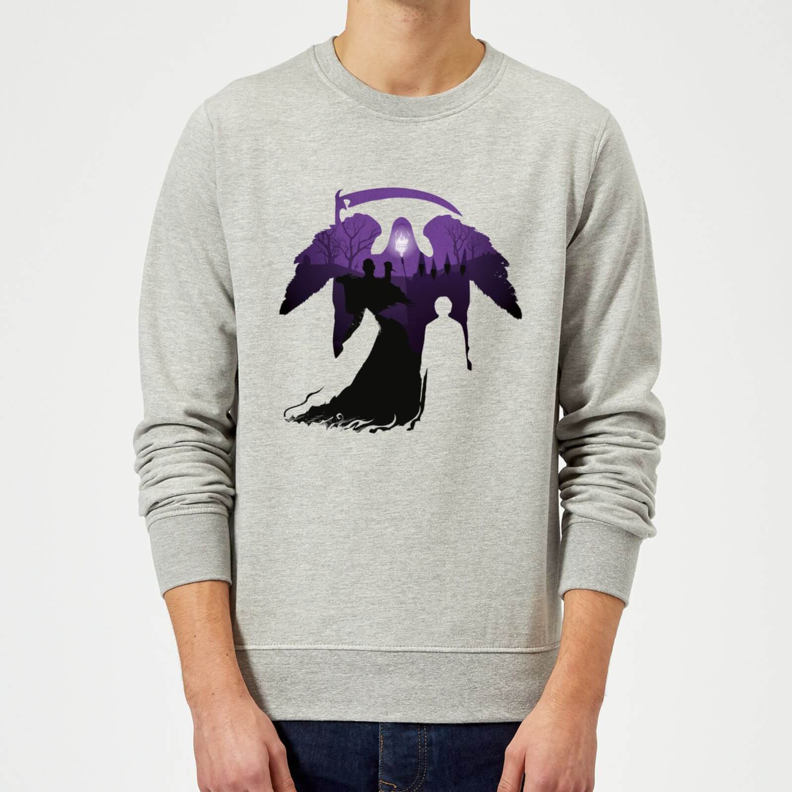 Harry Potter Gravestone Sweatshirt Grey Clothing Zavvi Us