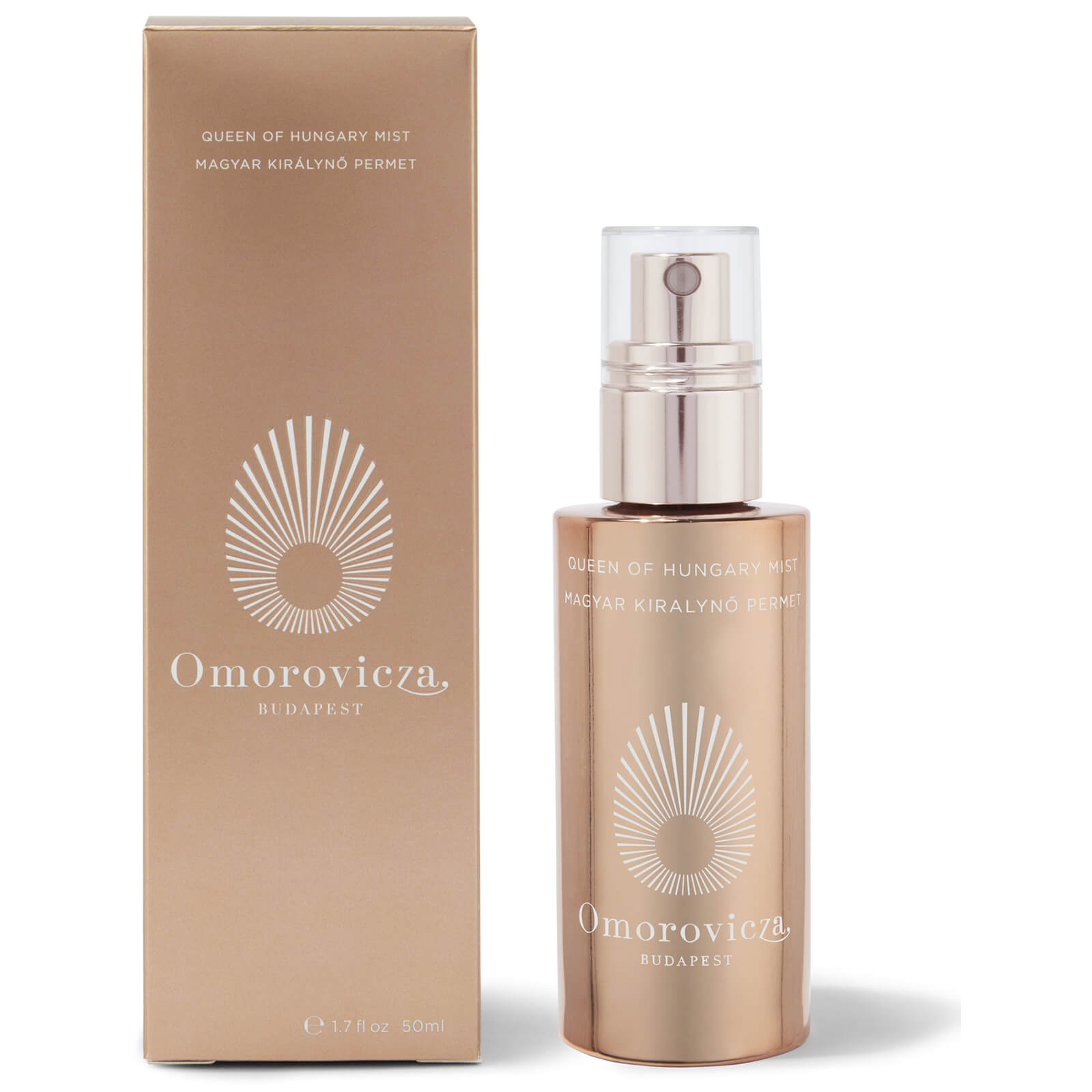 Omorovicza Limited Edition Queen of Hungary Mist - Rose Gold 50ml