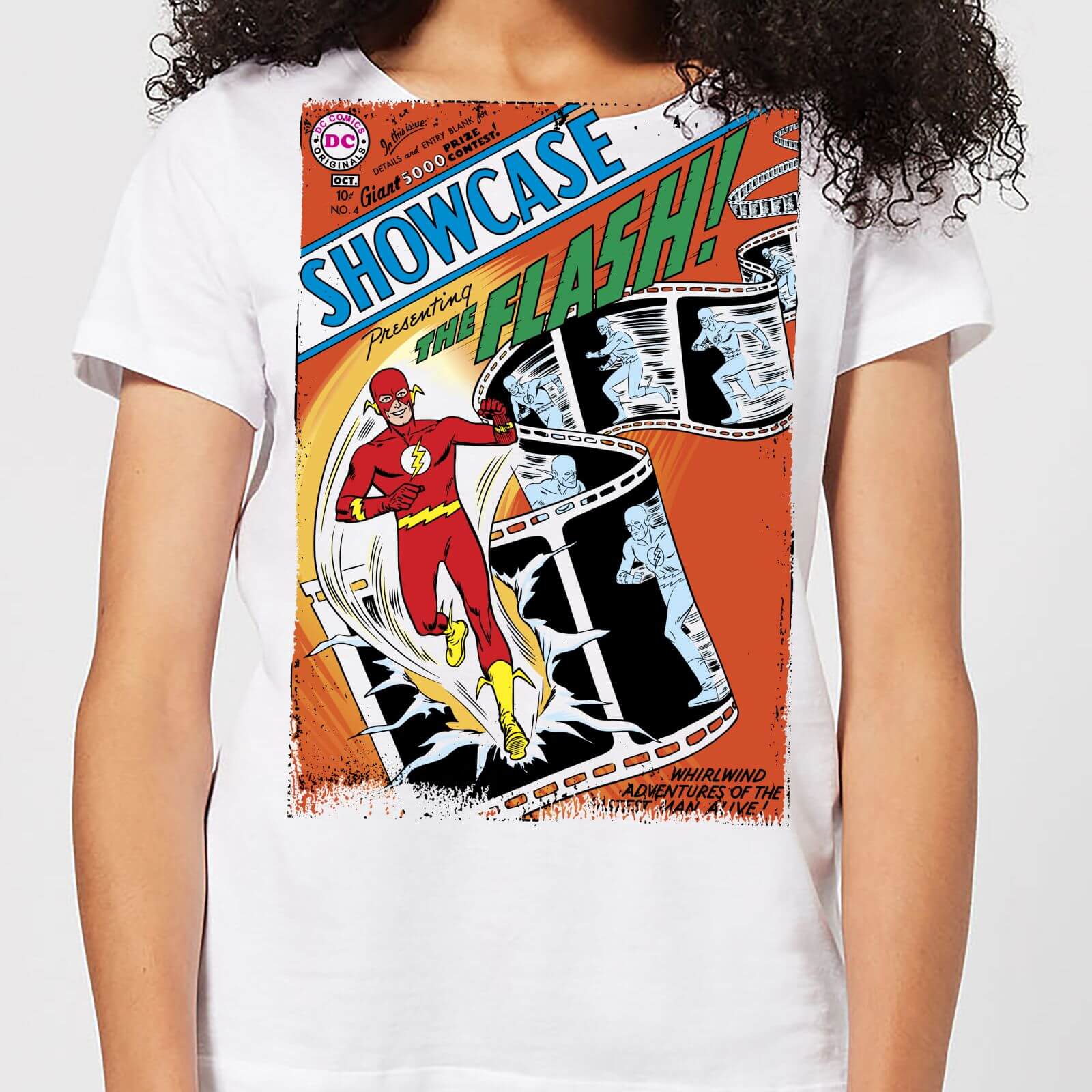 Justice League Showcase Presenting The Flash Cover Women S T Shirt