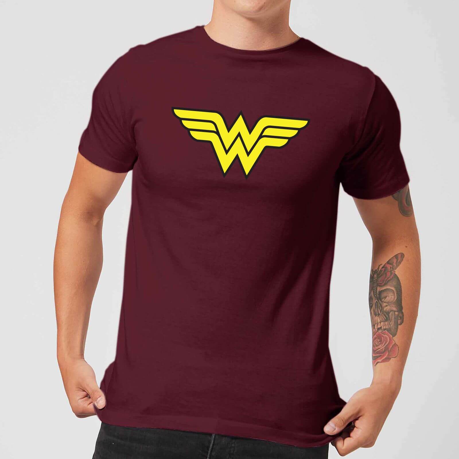men's wonder woman logo t shirt