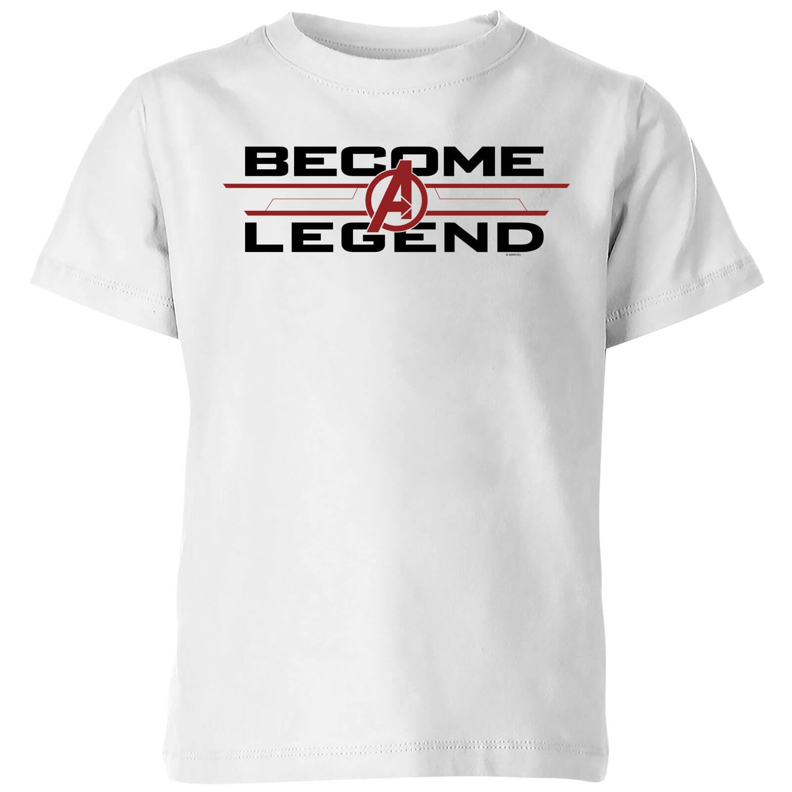 Avengers Endgame Become A Legend Kids T Shirt White Pop In A Box Us