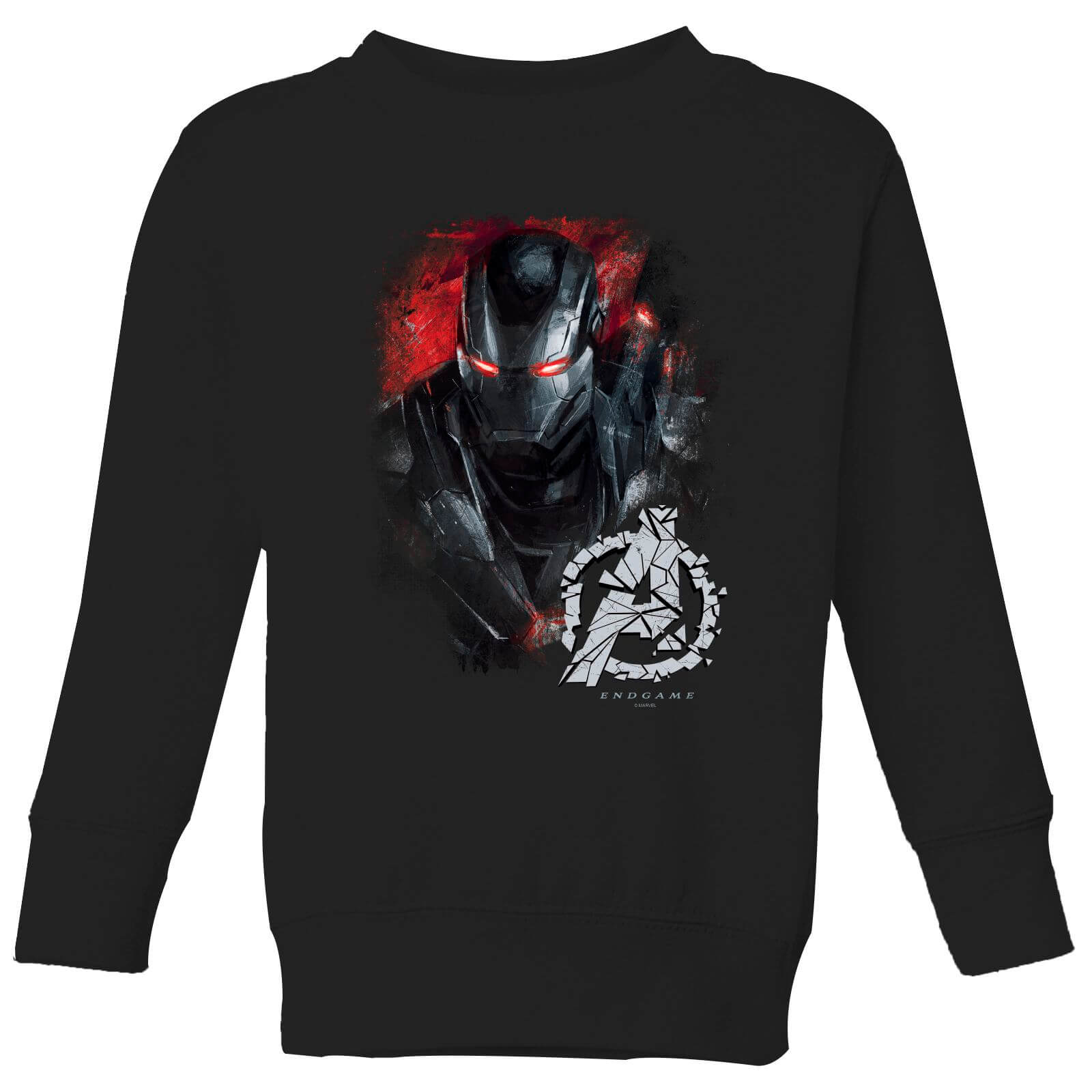 Avengers Endgame War Machine Brushed Kids Sweatshirt Black Clothing Zavvi Uk
