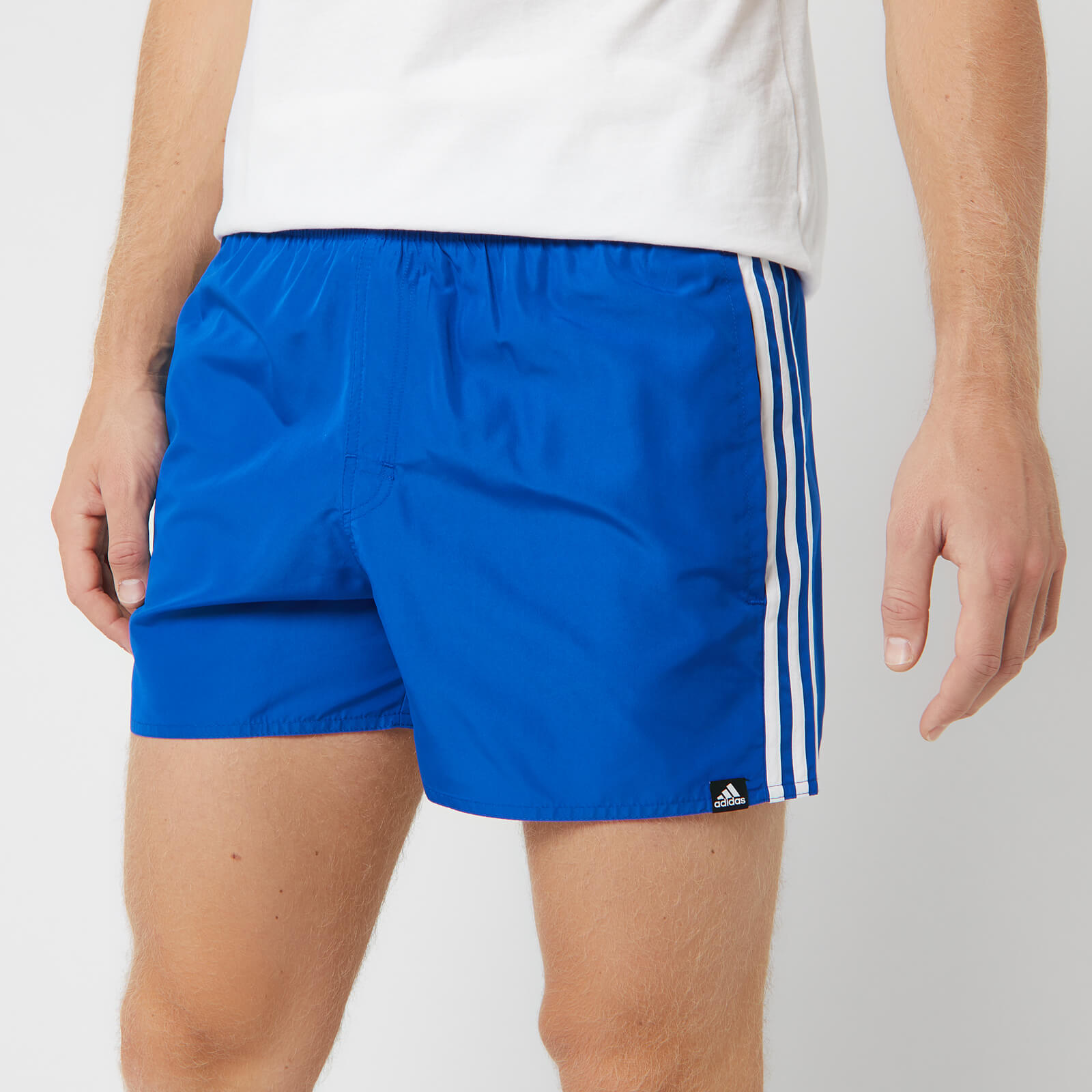 adidas swim shorts blue