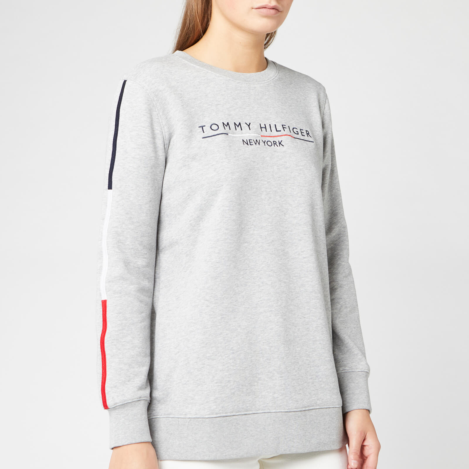 womens grey tommy hilfiger sweatshirt