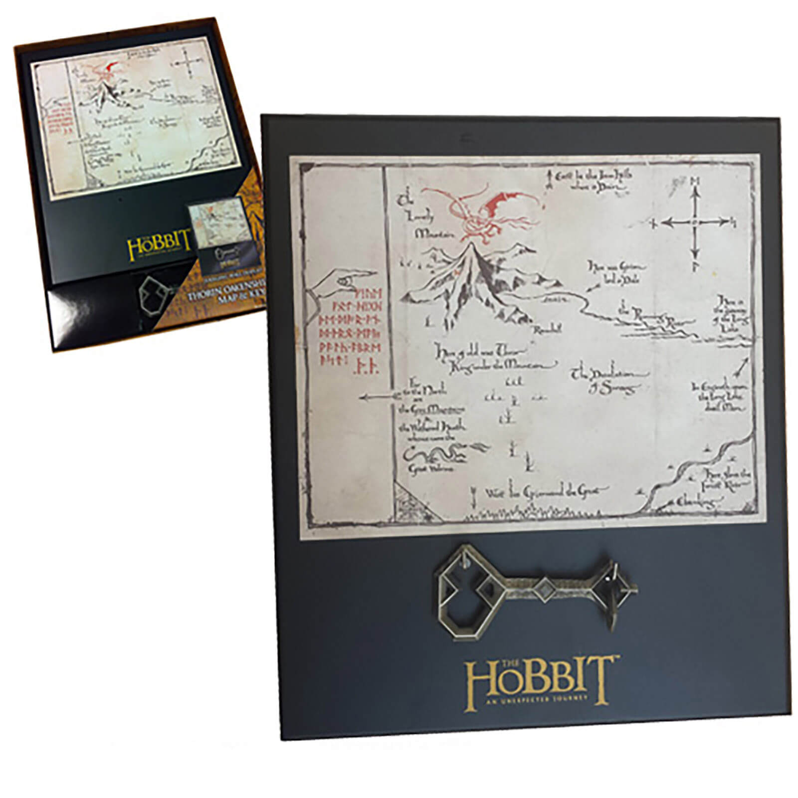 The Hobbit Thorin S 8 X 10 Map Key Replica