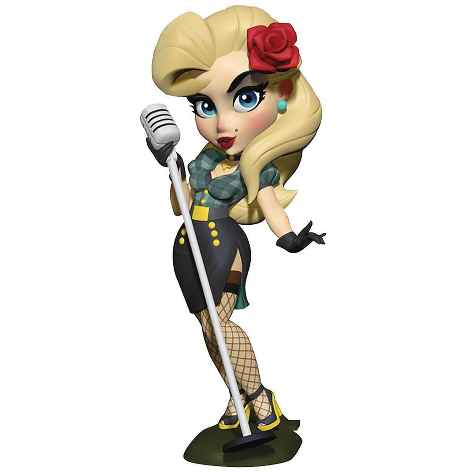 Cryptozoic Dc Comics Dc Bombshells Series 3 Black Canary Vinyl Figure Merchandise Zavvi Us