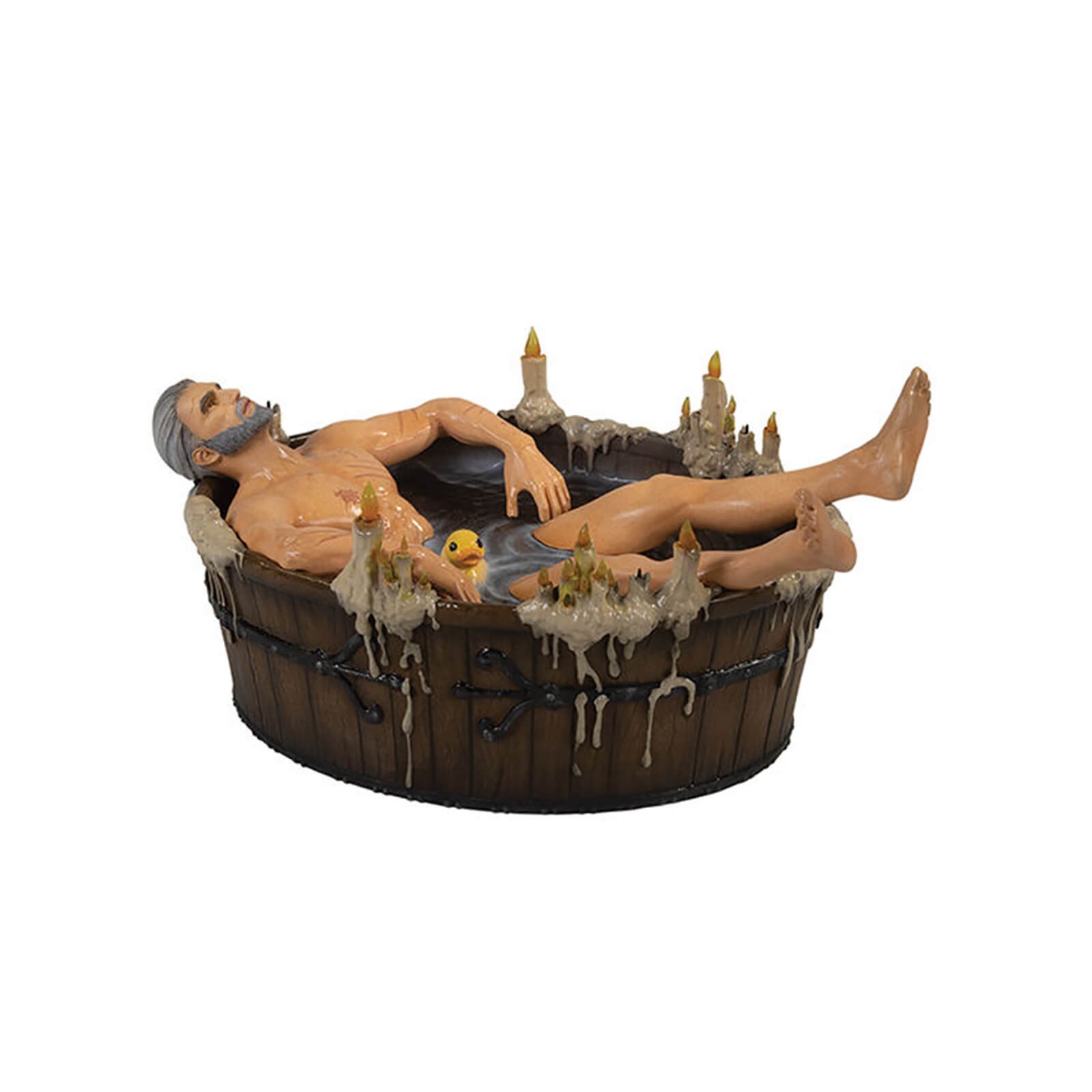 Dark Horse The Witcher 3 Wild Hunt Geralt In The Bath Statue Merchandise Zavvi Uk