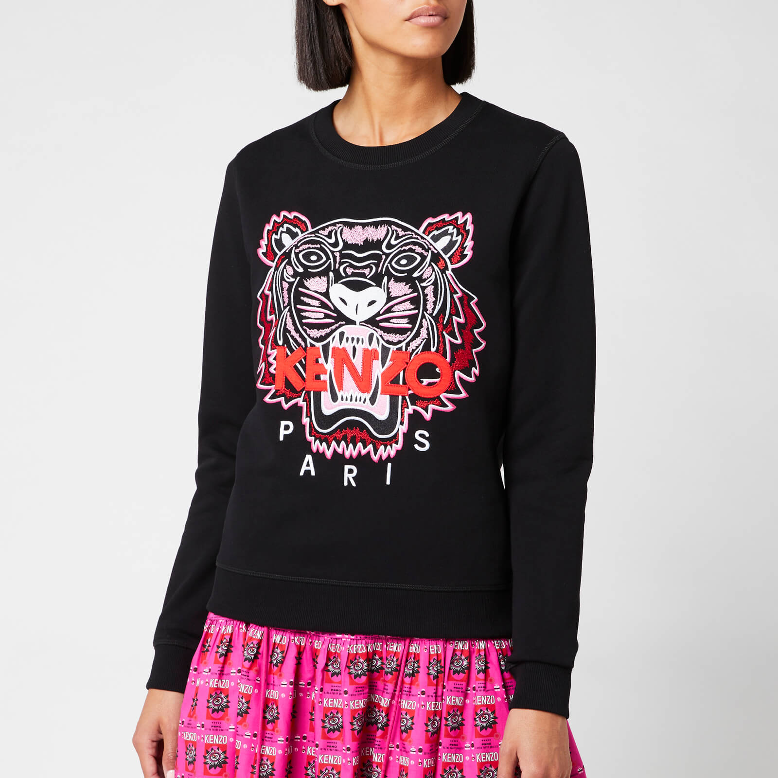 kenzo red jumper womens