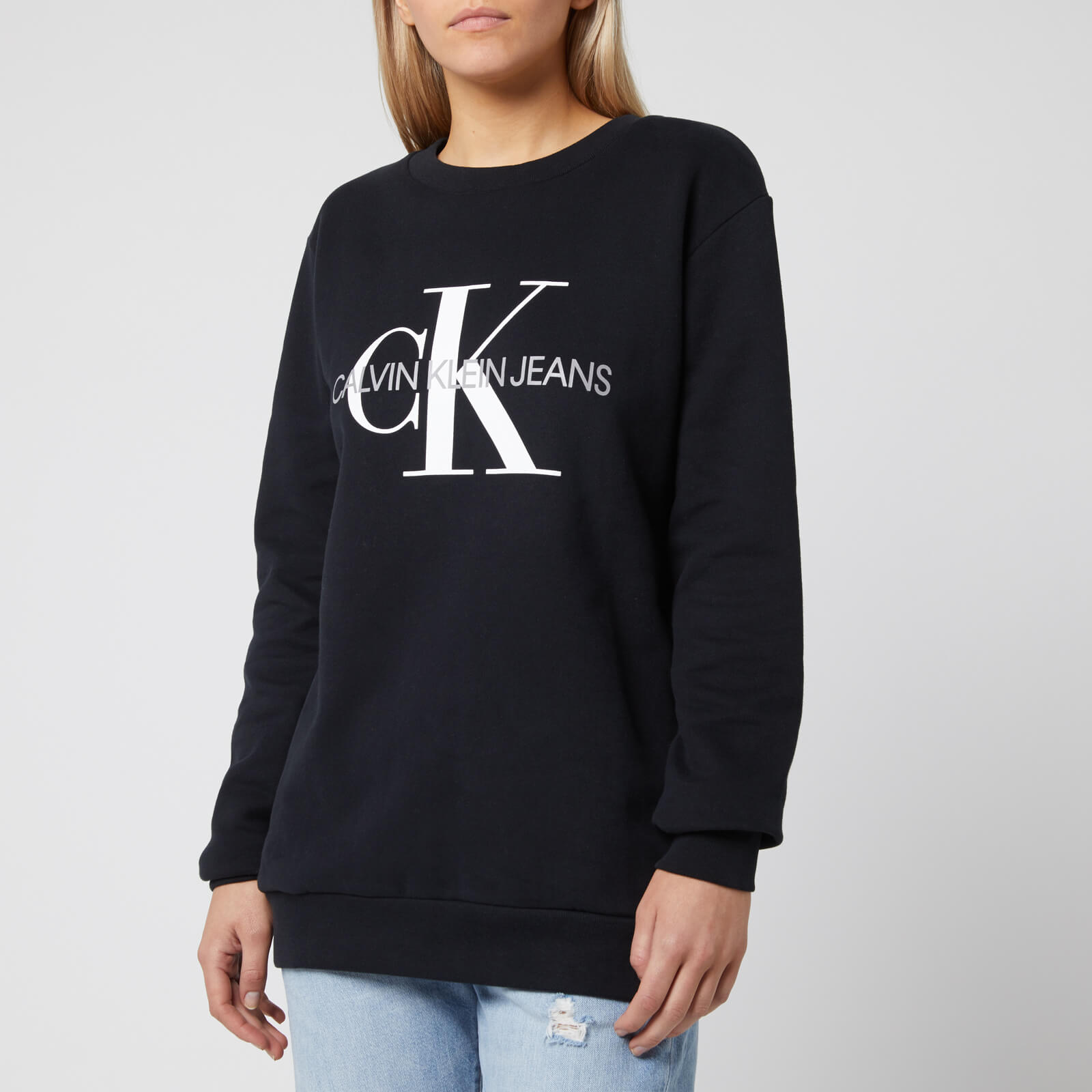 Ck Monogram Logo Sweatshirt Best Sale, UP TO 70% OFF | www 