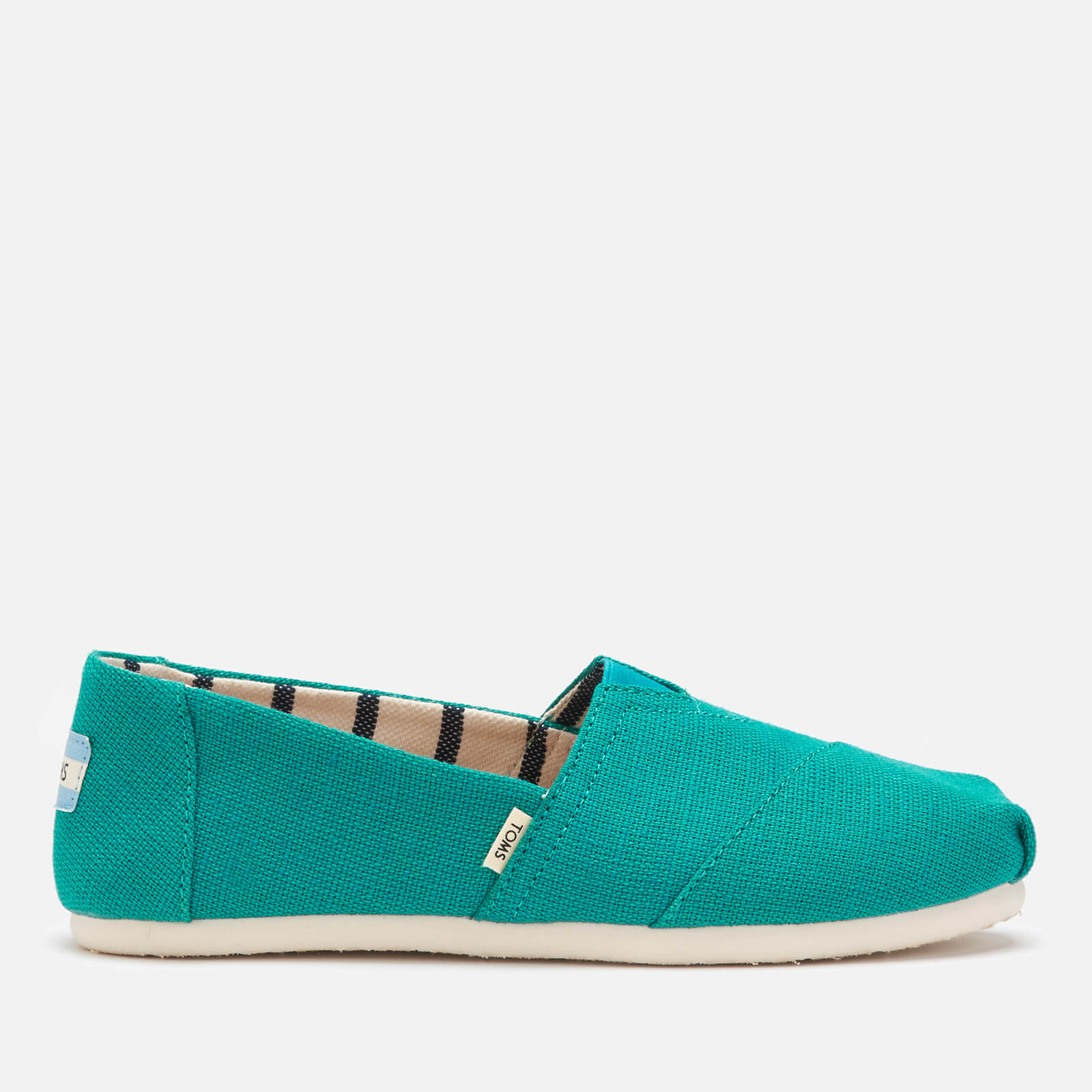 teal toms shoes
