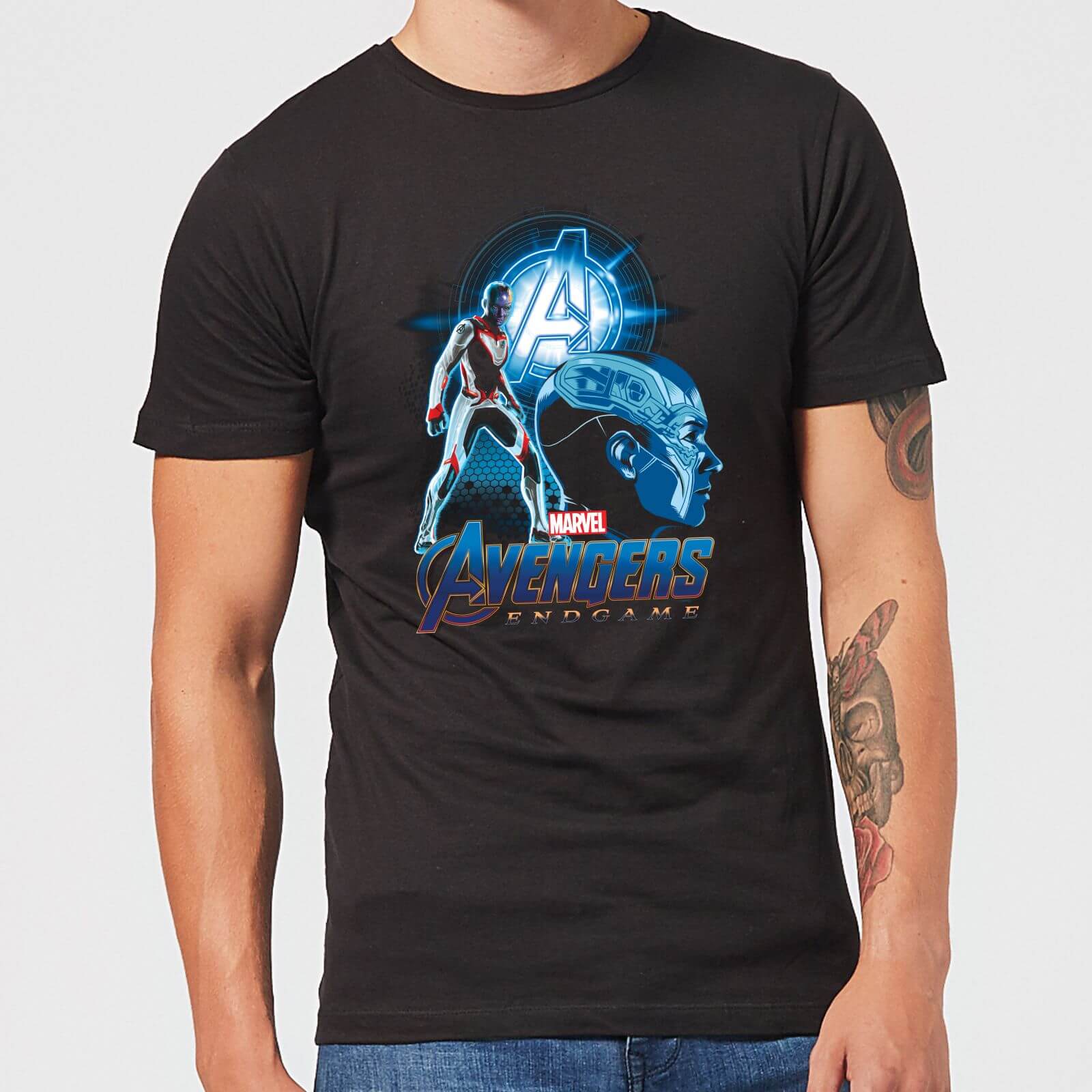 Avengers Endgame Nebula Suit Mens T Shirt Black