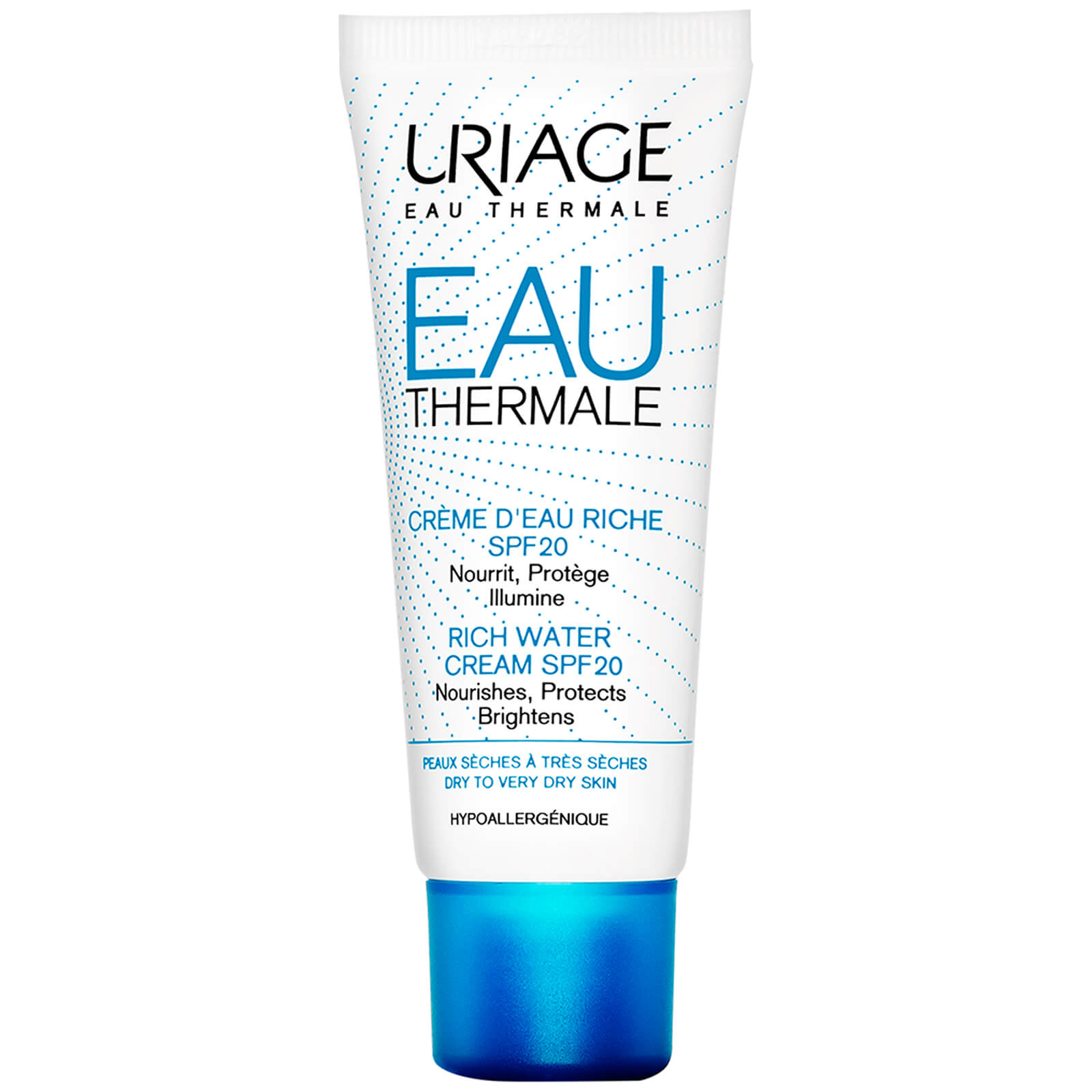 Uriage Eau Thermale Rich Water Cream Spf20 40ml Free Shipping Lookfantastic