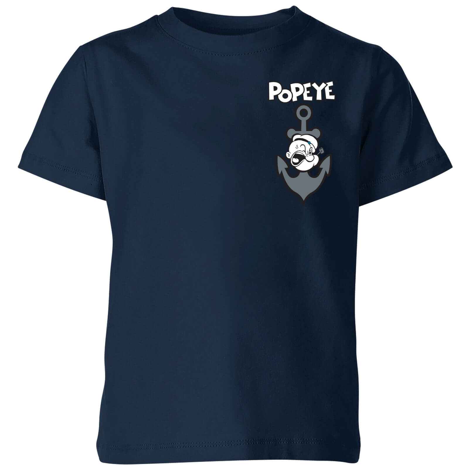 Popeye Anchor Logo Kids T-Shirt