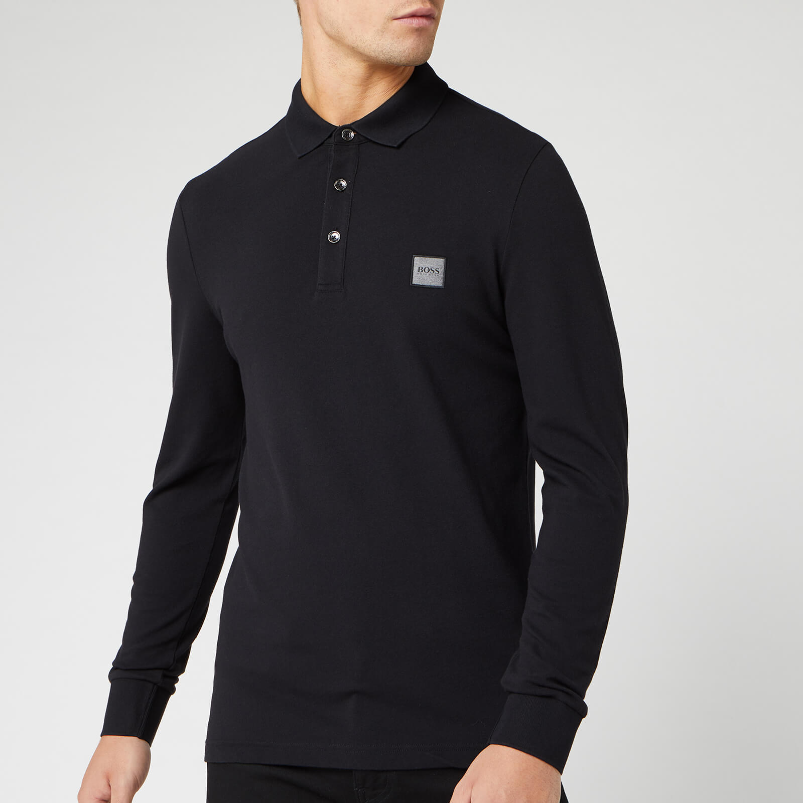 hugo boss passerby long sleeve polo shirt