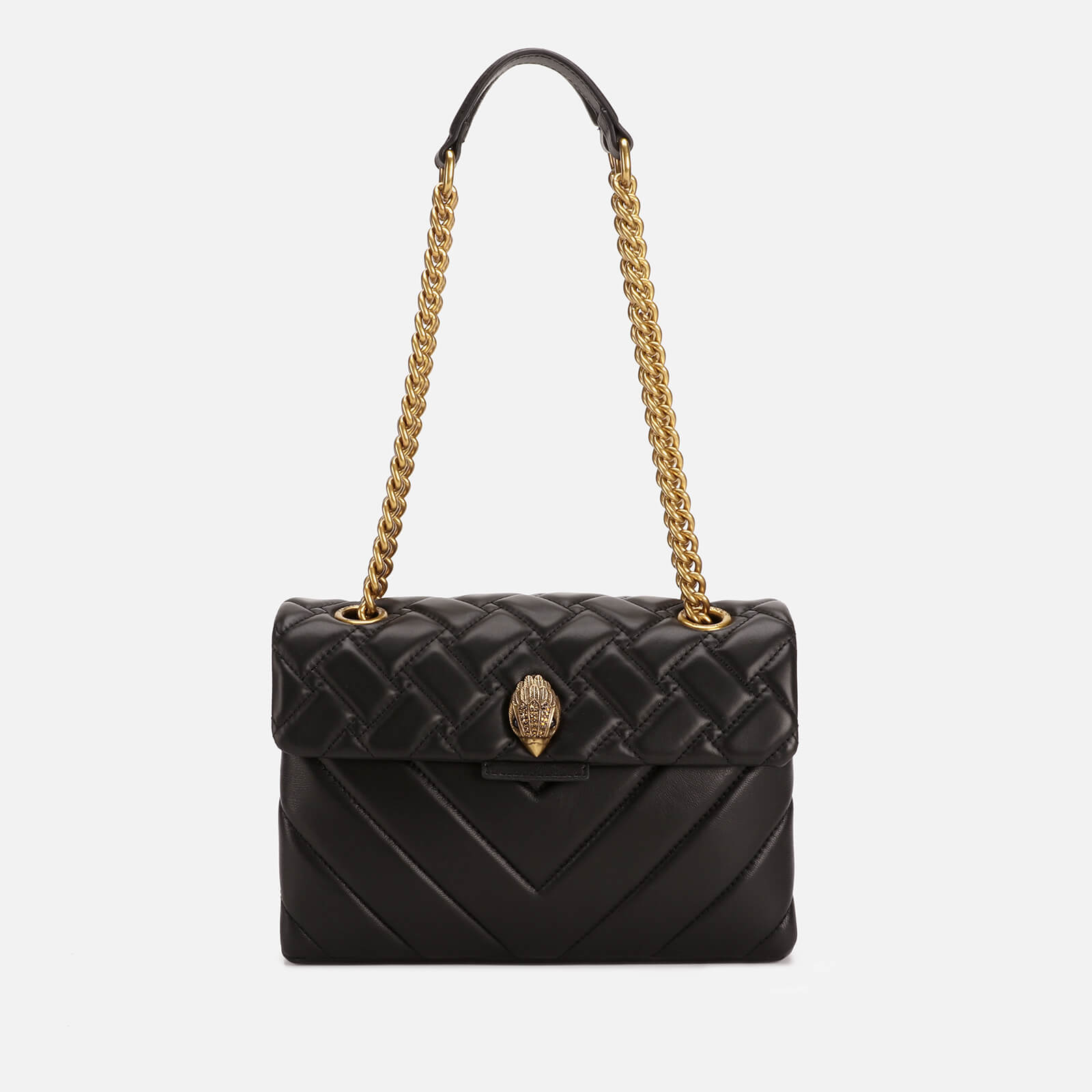 kurt geiger gold bag
