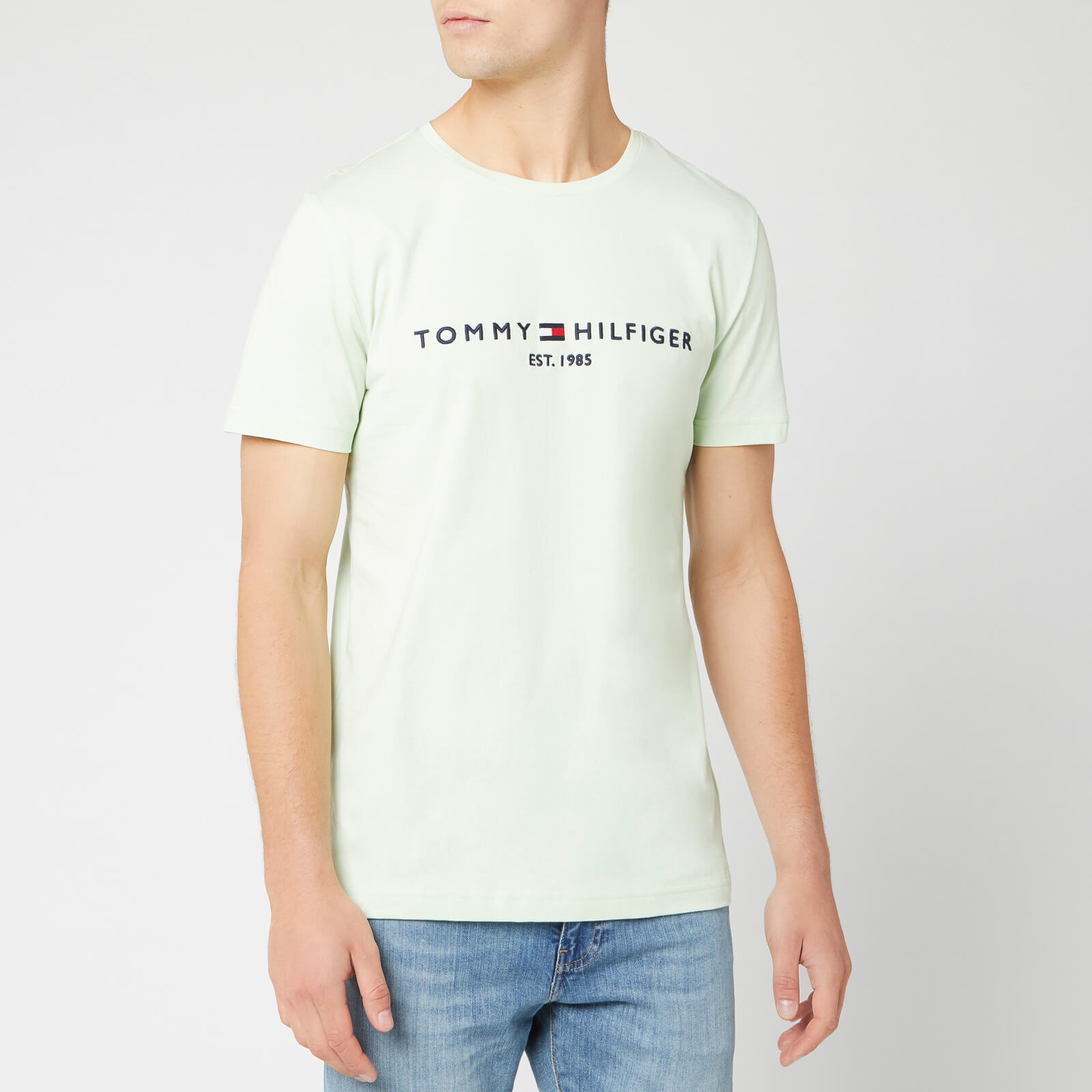 tommy hilfiger logo t shirt mens