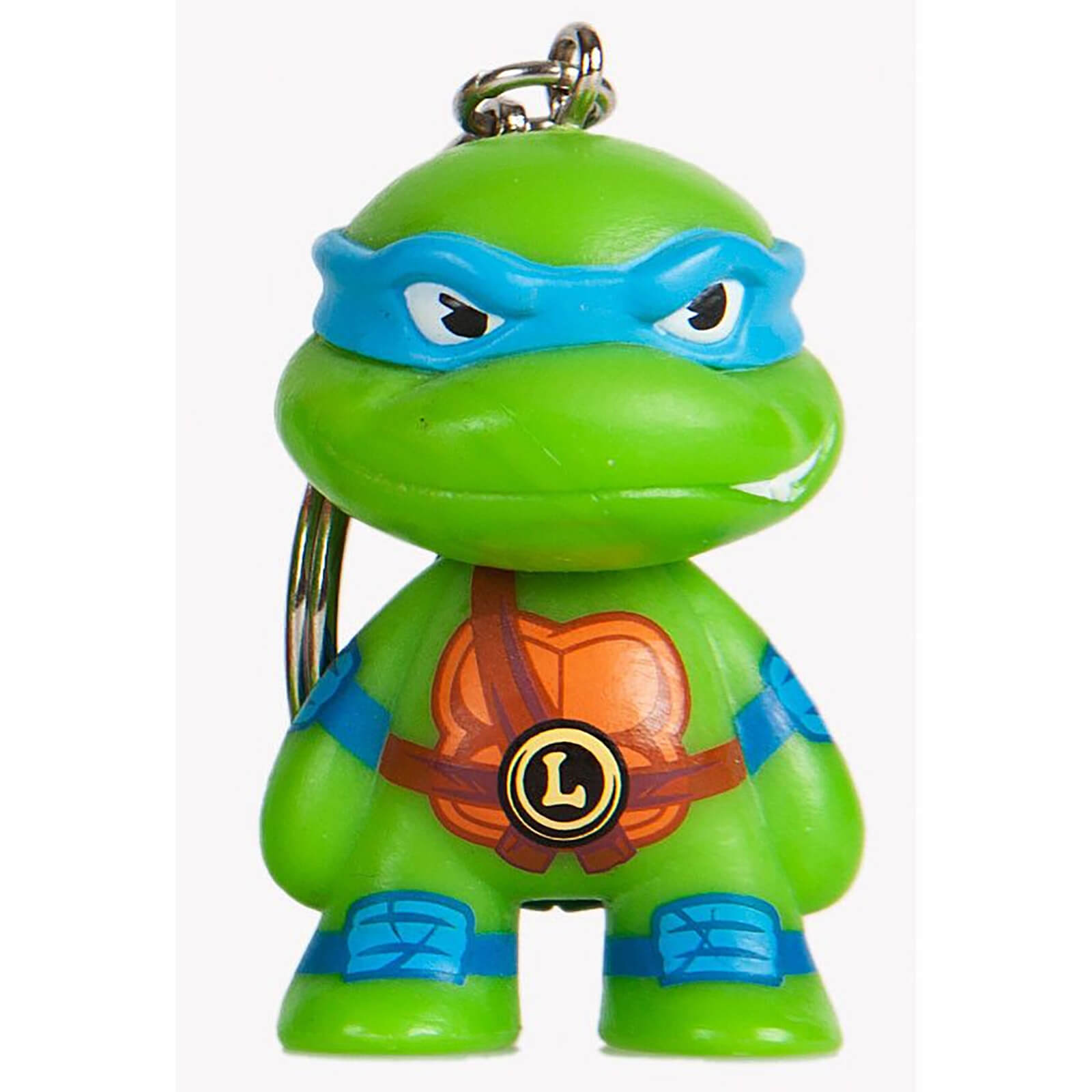 Leonardo Teenage Mutant Ninja Turtles Figure Key Chain Mini Figure 1.5/"
