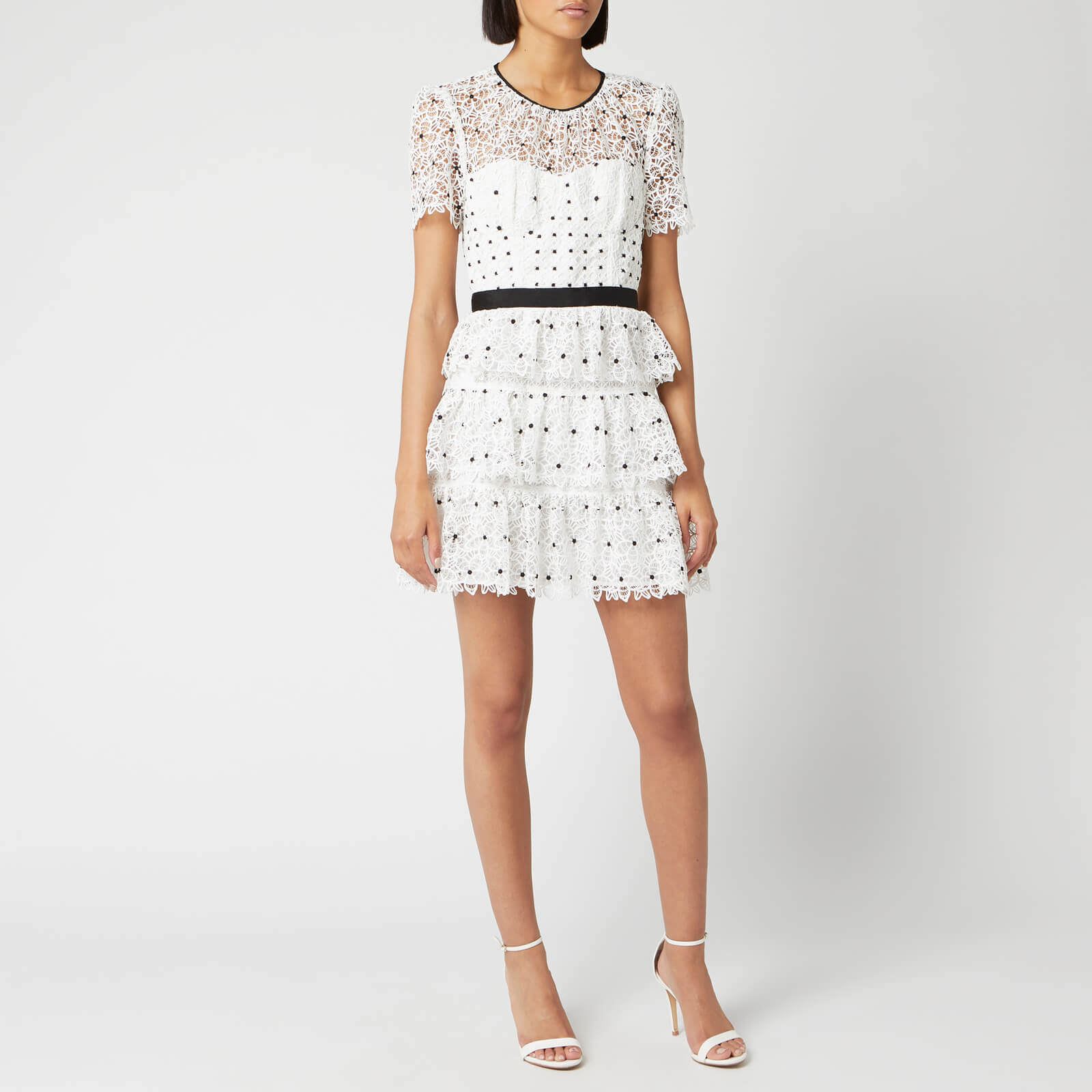 self portrait hibiscus dress