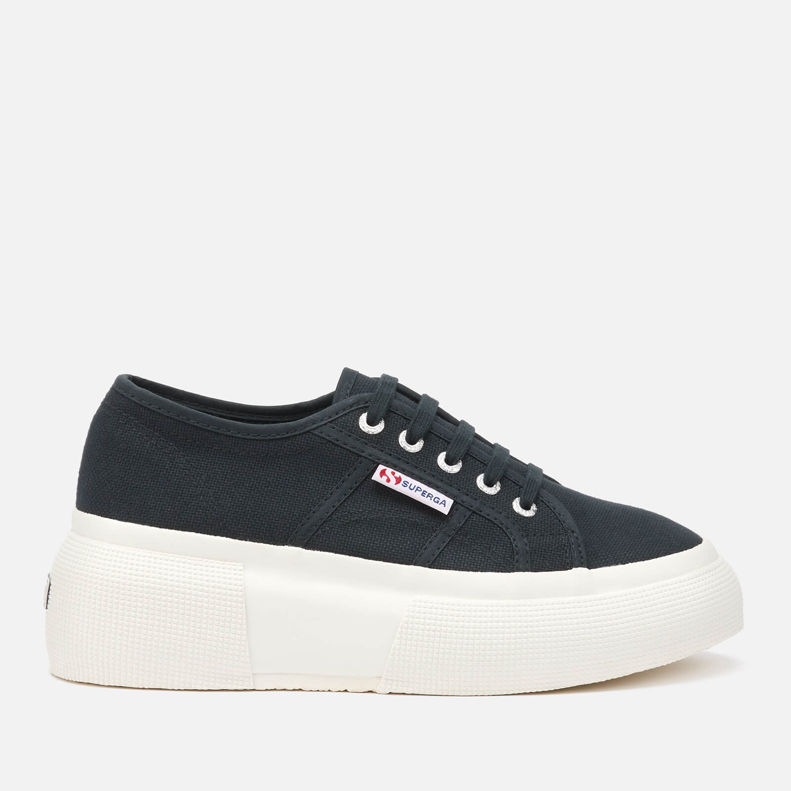 ladies black superga