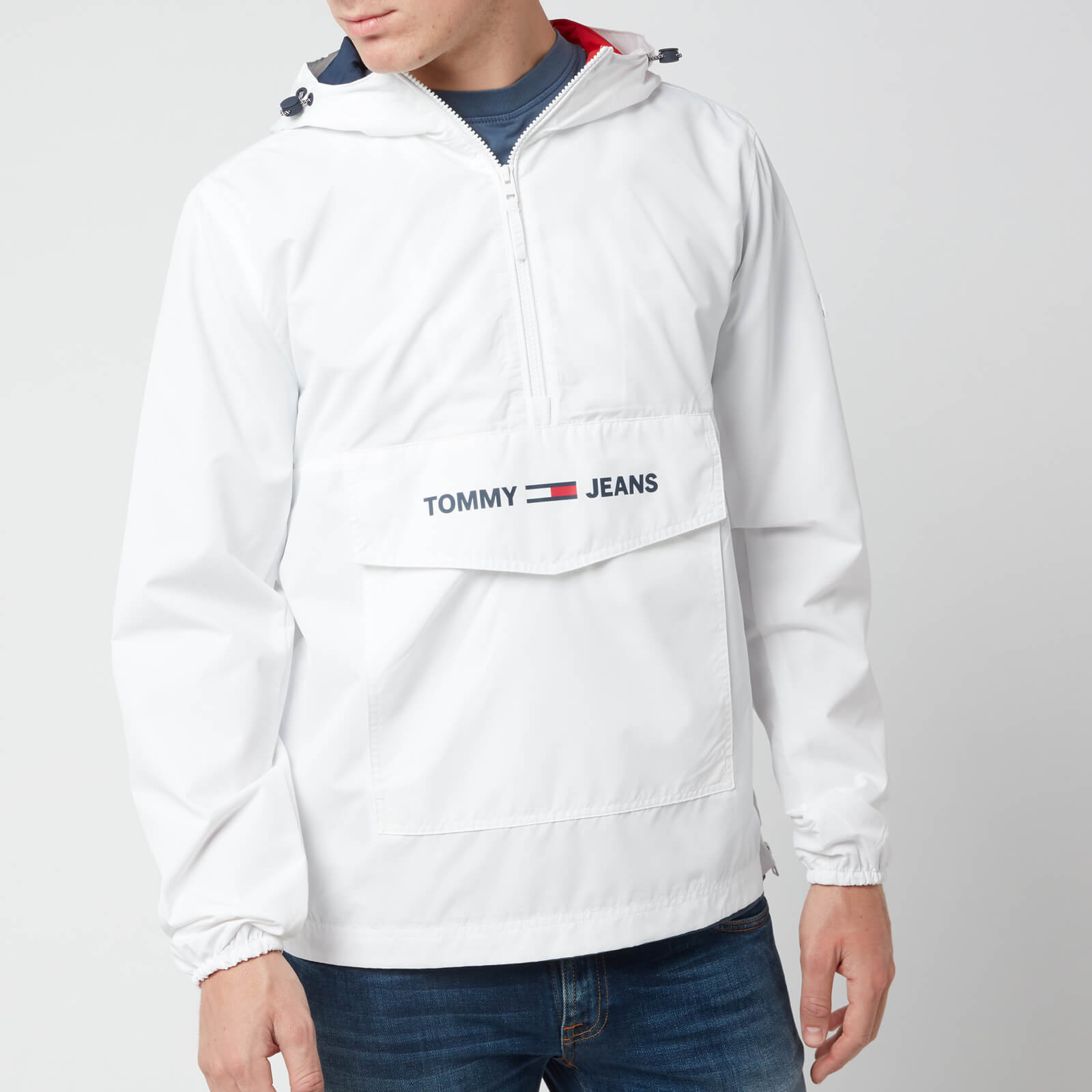 Tommy Jeans White Jacket Flash Sales, UP TO 65% OFF | www 