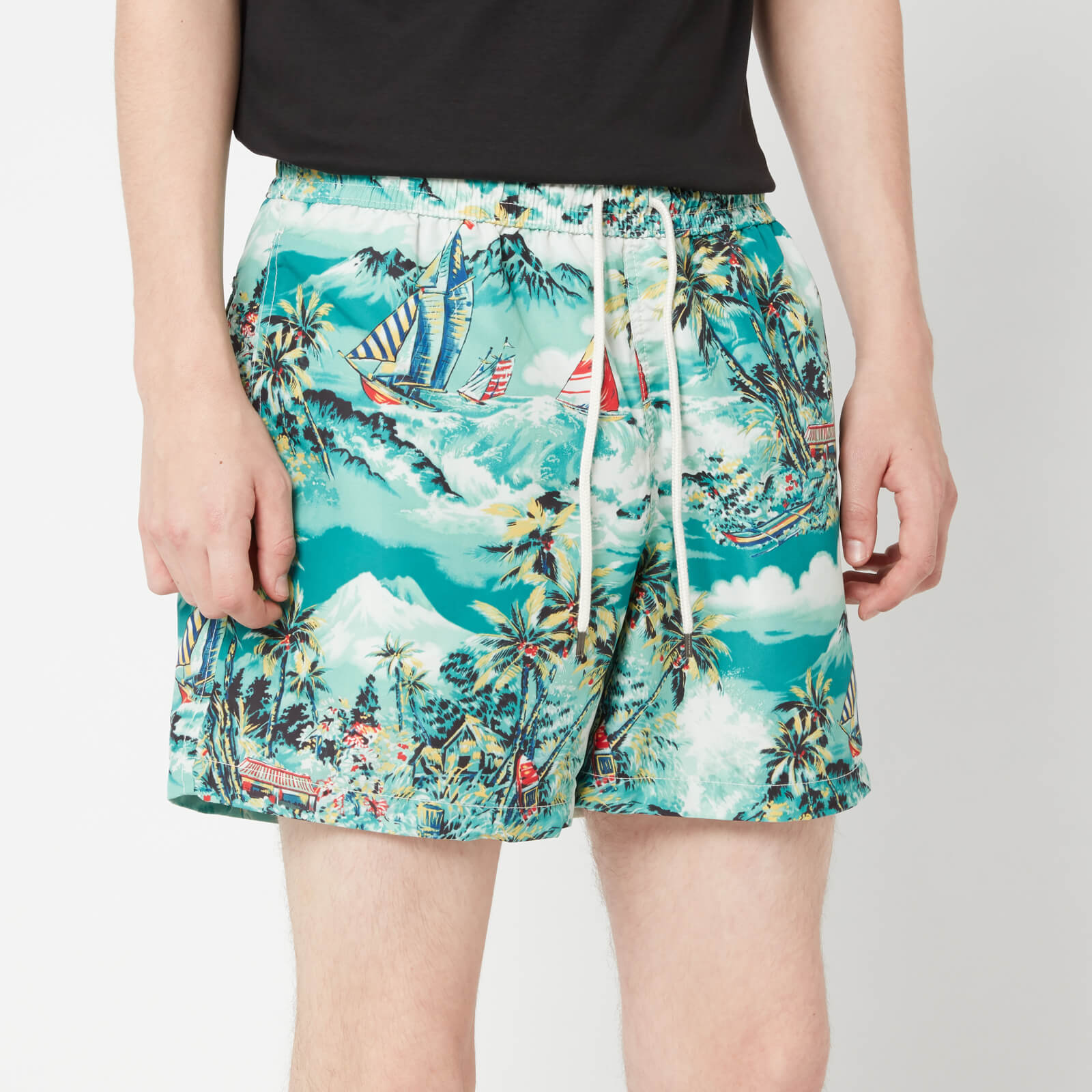 ralph lauren traveller swim shorts navy