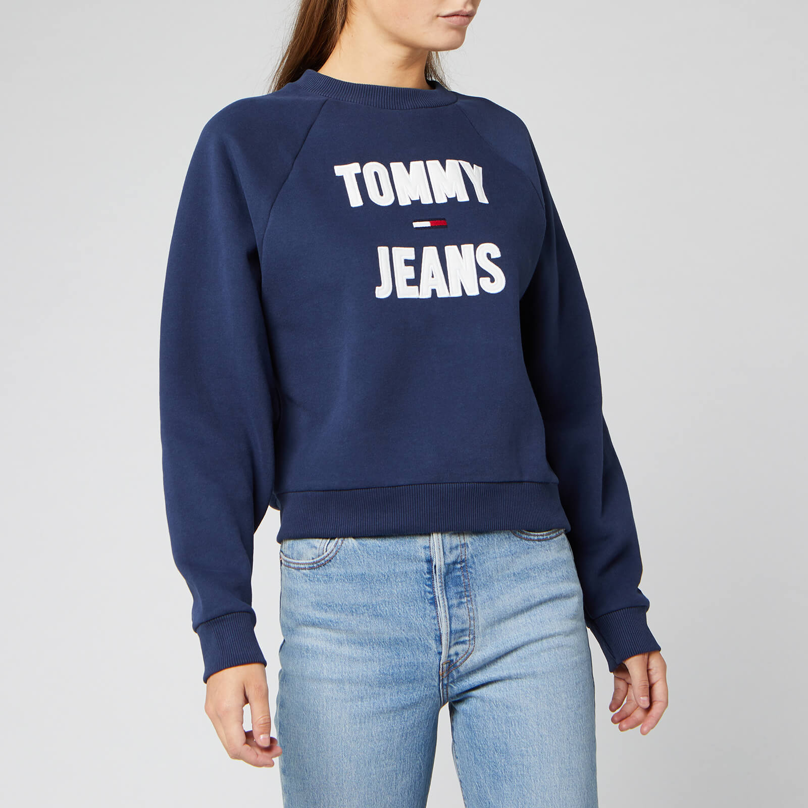 tommy jeans raglan sweatshirt