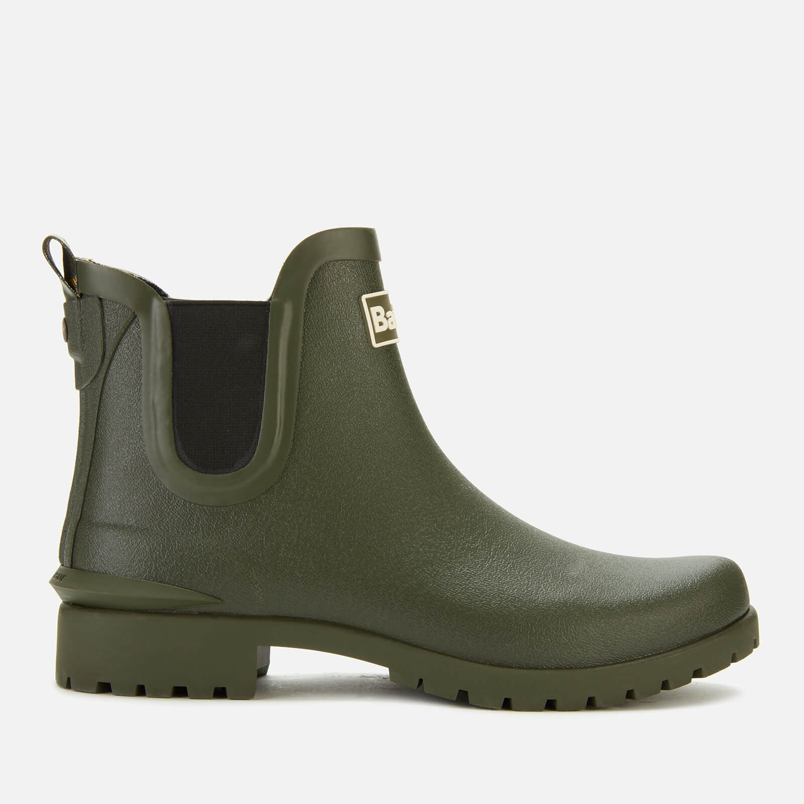 barbour olive wellies