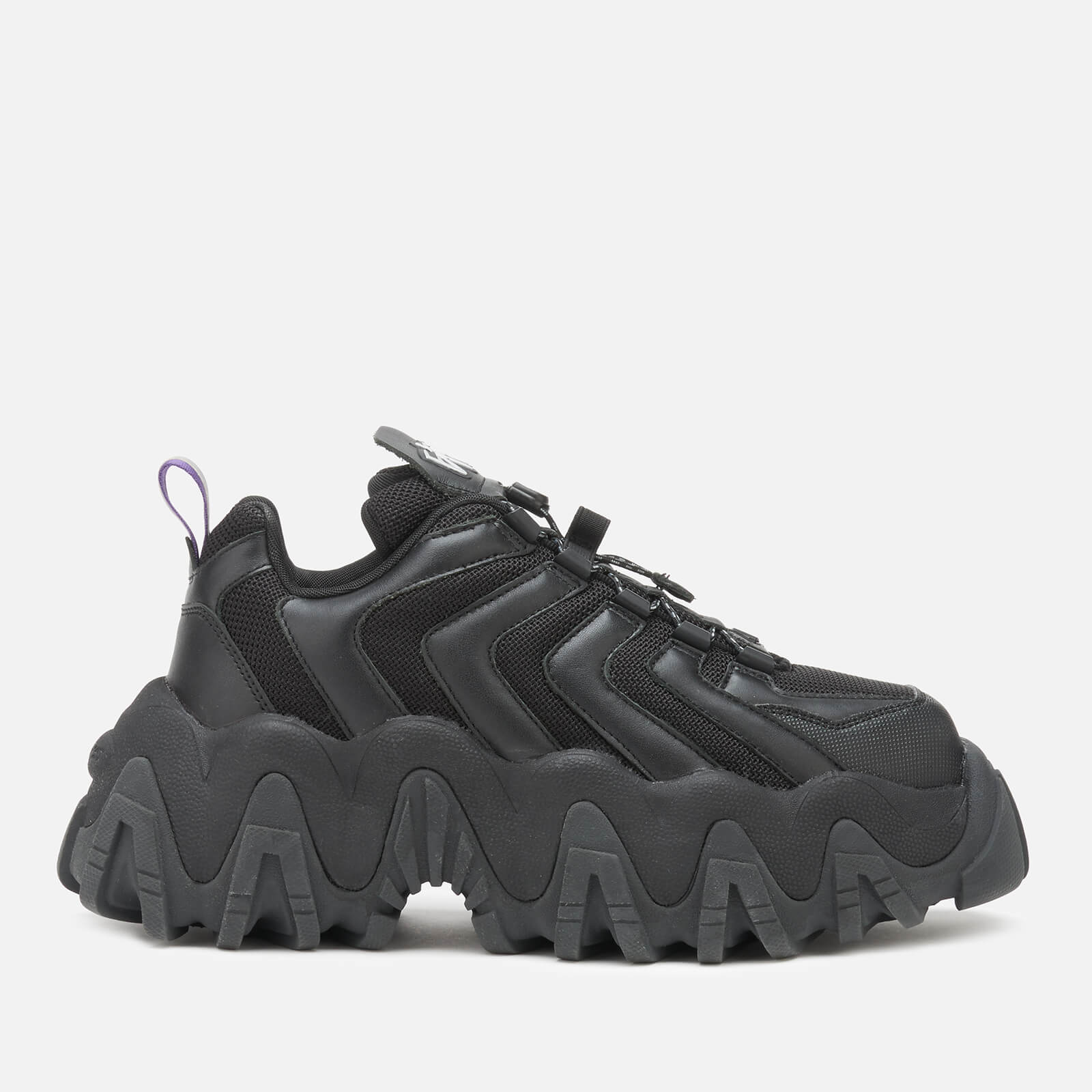 mens chunky black trainers