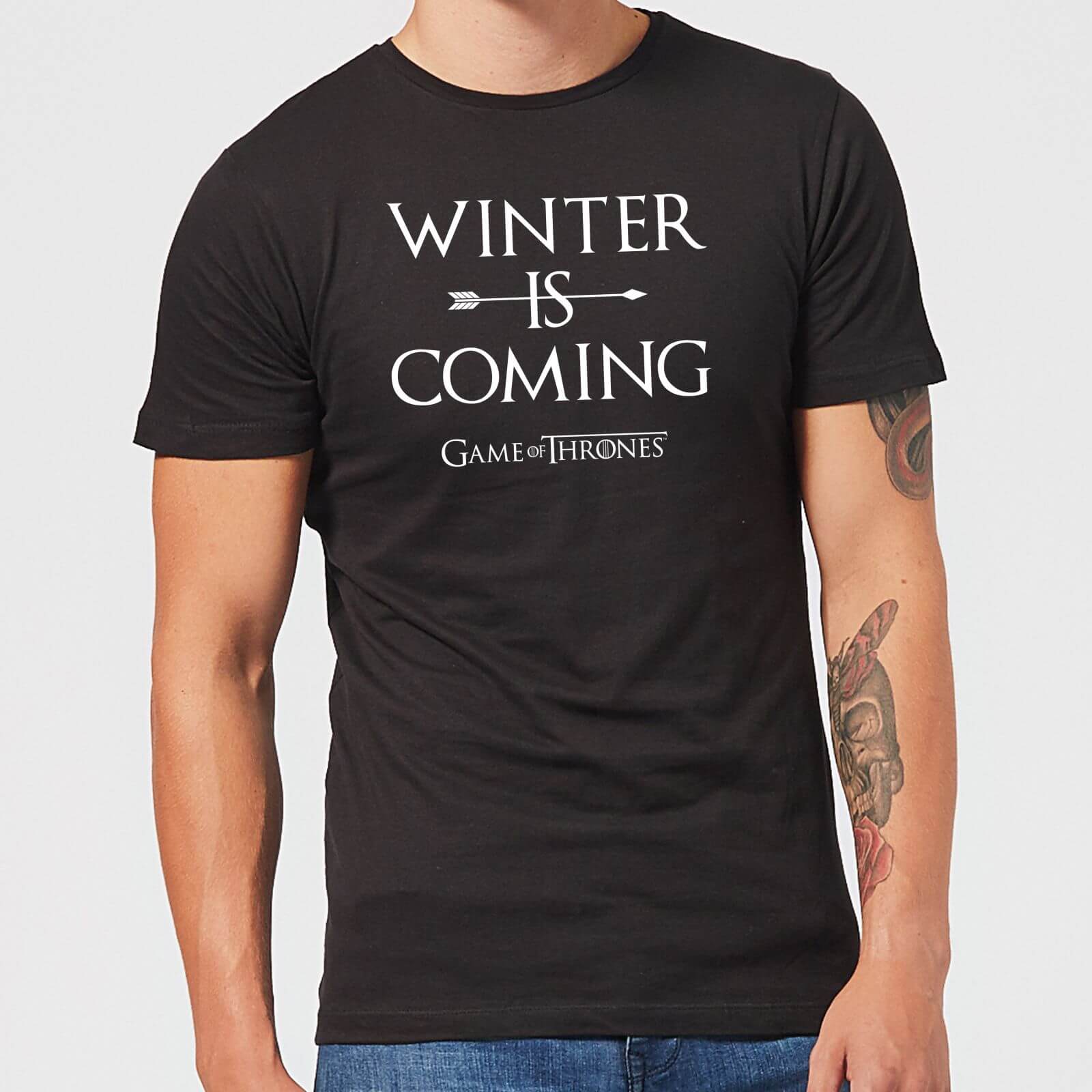 Game Of Thrones Winter Is Coming Men S T Shirt Black Iwoot Uk