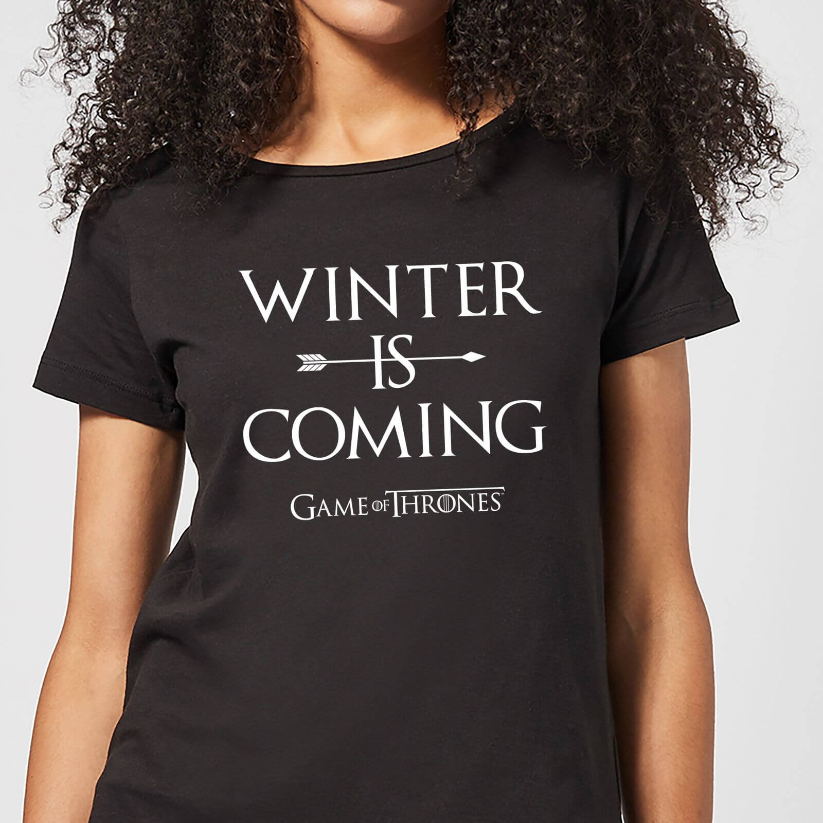 Game Of Thrones Winter Is Coming Women S T Shirt Black Clothing
