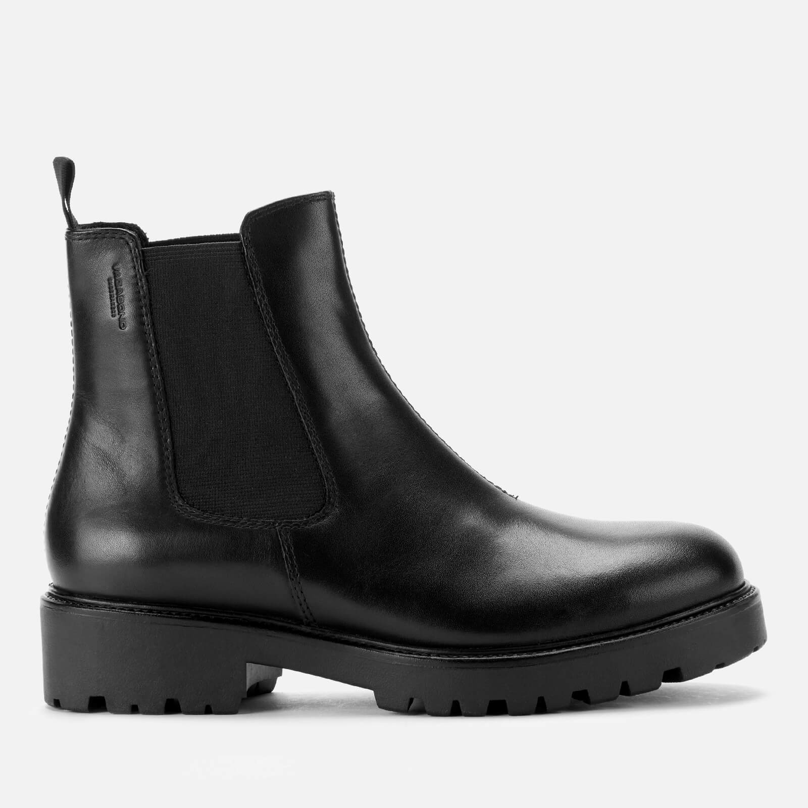 Vagabond Women S Kenova Leather Chunky Chelsea Boots Black Womens Footwear Thehut Com