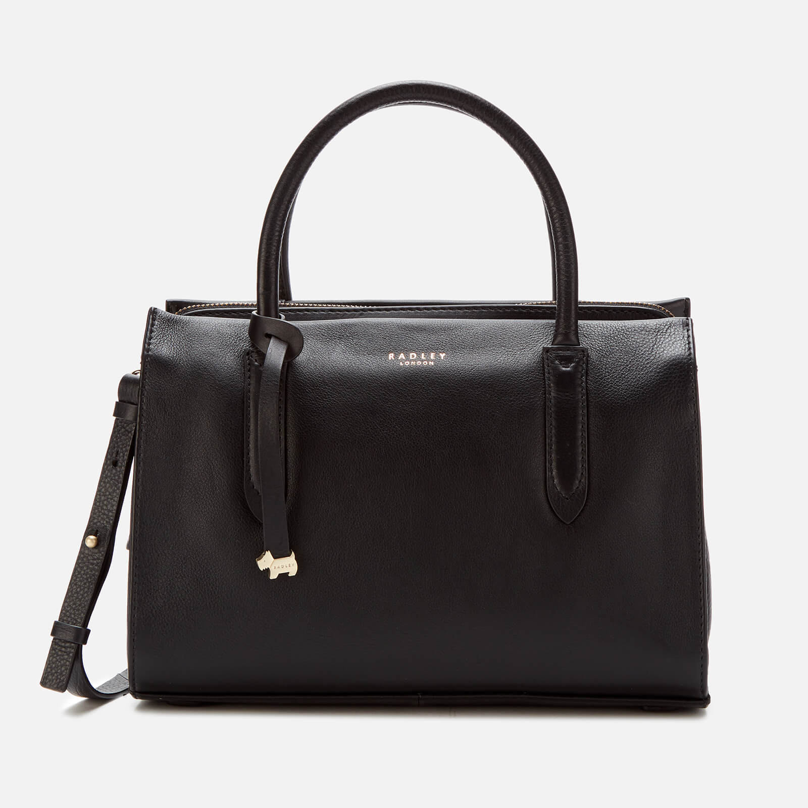 radley arlington court leather medium grab bag
