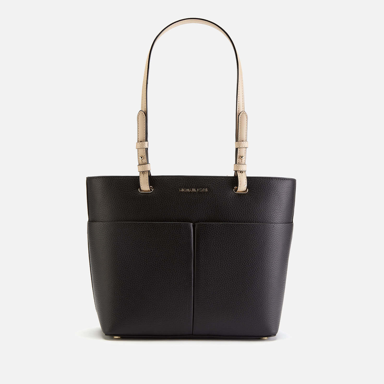 Michael Kors Women S Bedford Medium Top Zip Pocket Tote Bag Black Michael Kors Women S Bedford Medium Top Zip Pocket Tote Bag Black