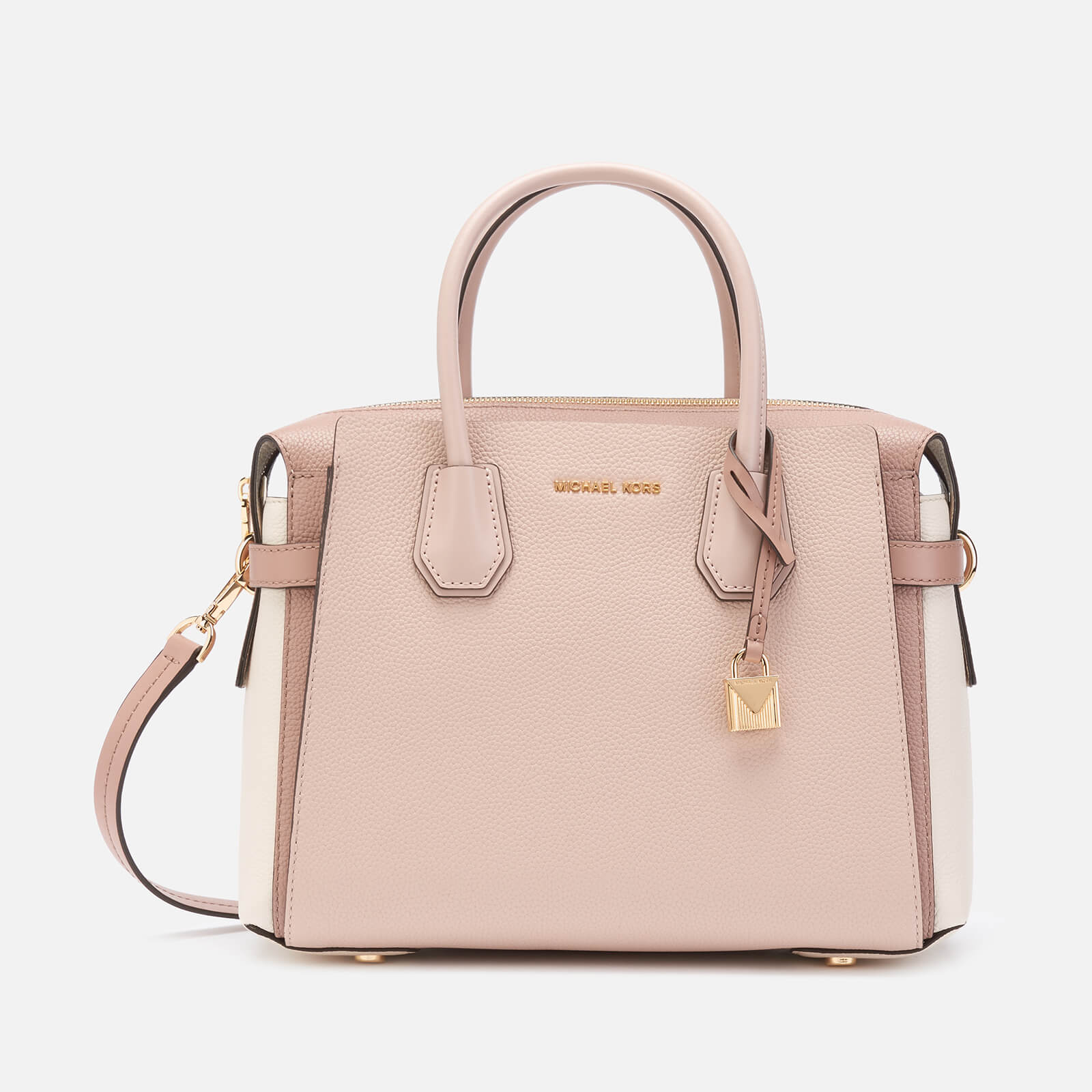 Michael Kors Women S Mercer Belted Medium Satchel Bag Sfp Ltcr Fwn